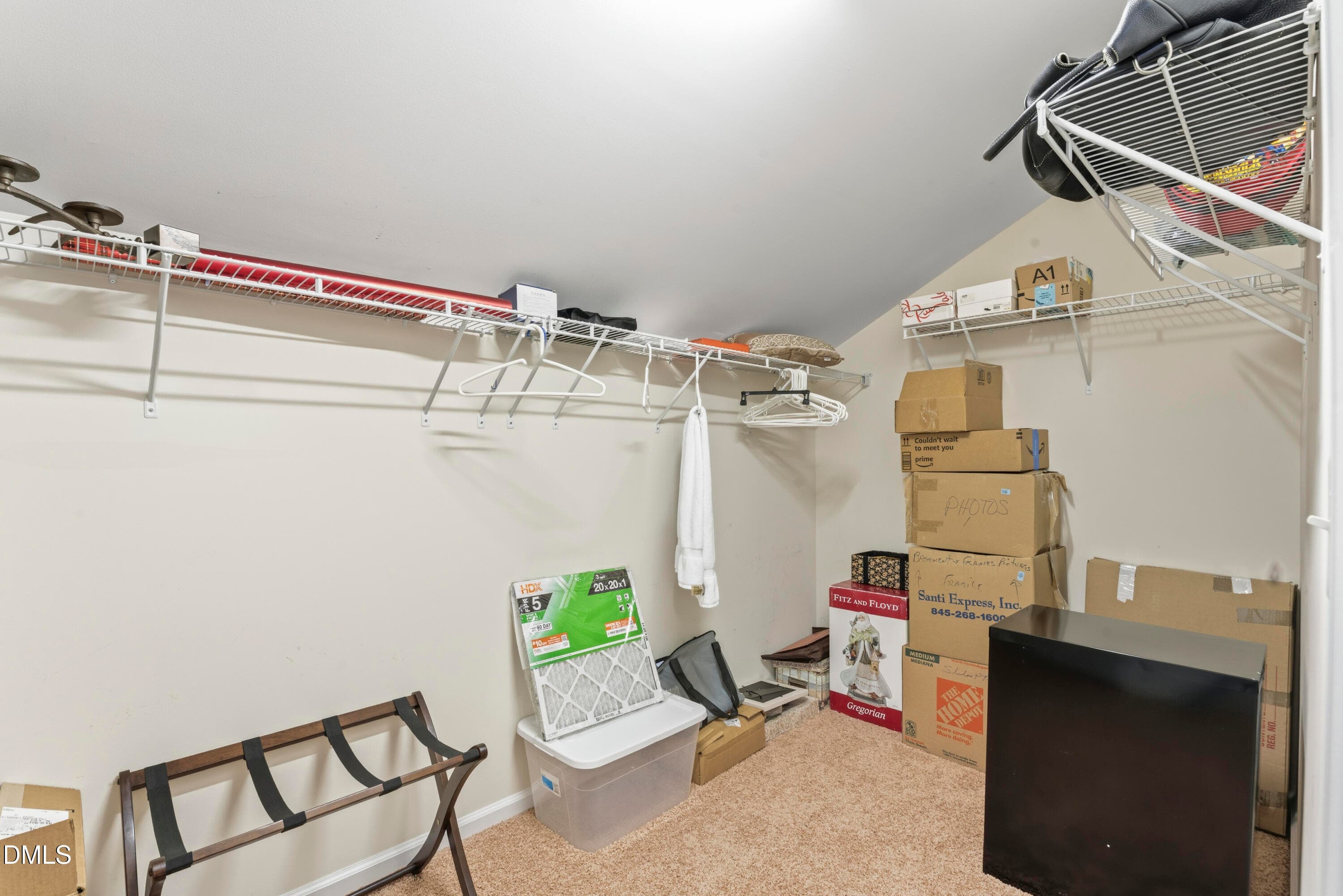 Bedroom #2 Walk-In Closet - 10100 Barnhart Way, Raleigh, NC 27617, Raleigh