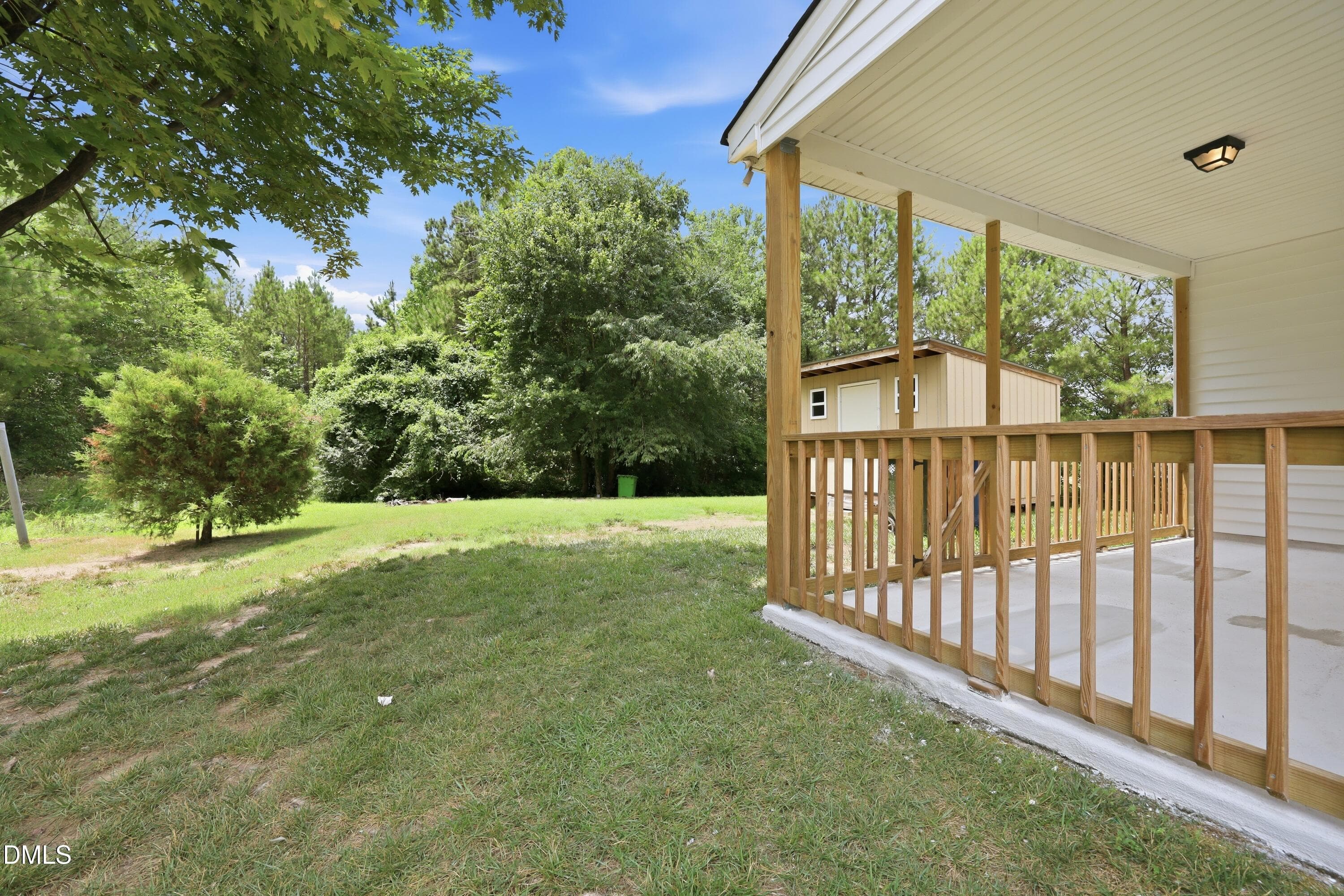 7028 Patio - Back yard - 7028 Barlows Knoll Street, Raleigh, NC 27610, Raleigh