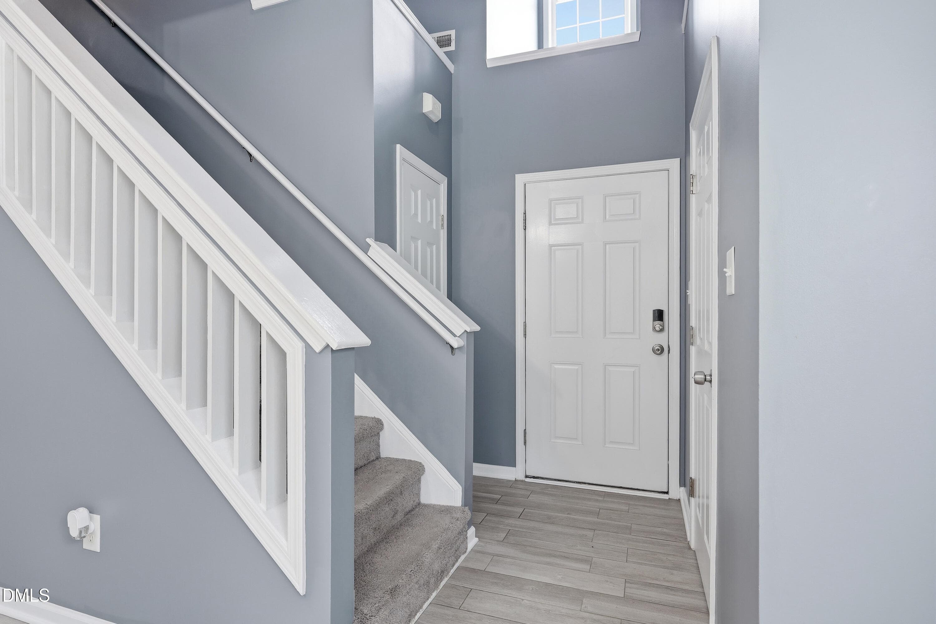 7028 Entry - Stairs - 7028 Barlows Knoll Street, Raleigh, NC 27610, Raleigh