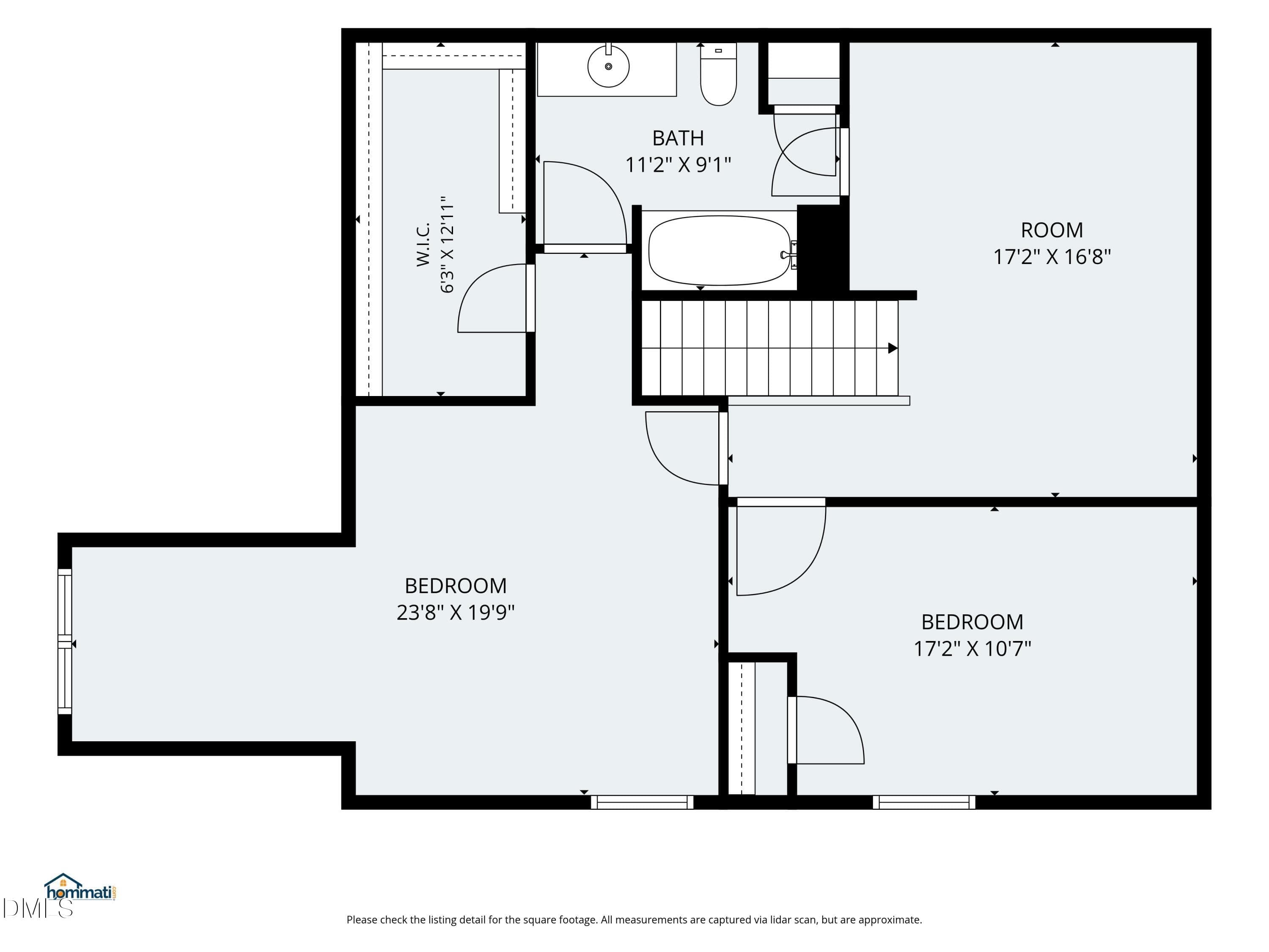 floor_plan-single_floor-dimensions-build - 10100 Barnhart Way, Raleigh, NC 27617, Raleigh