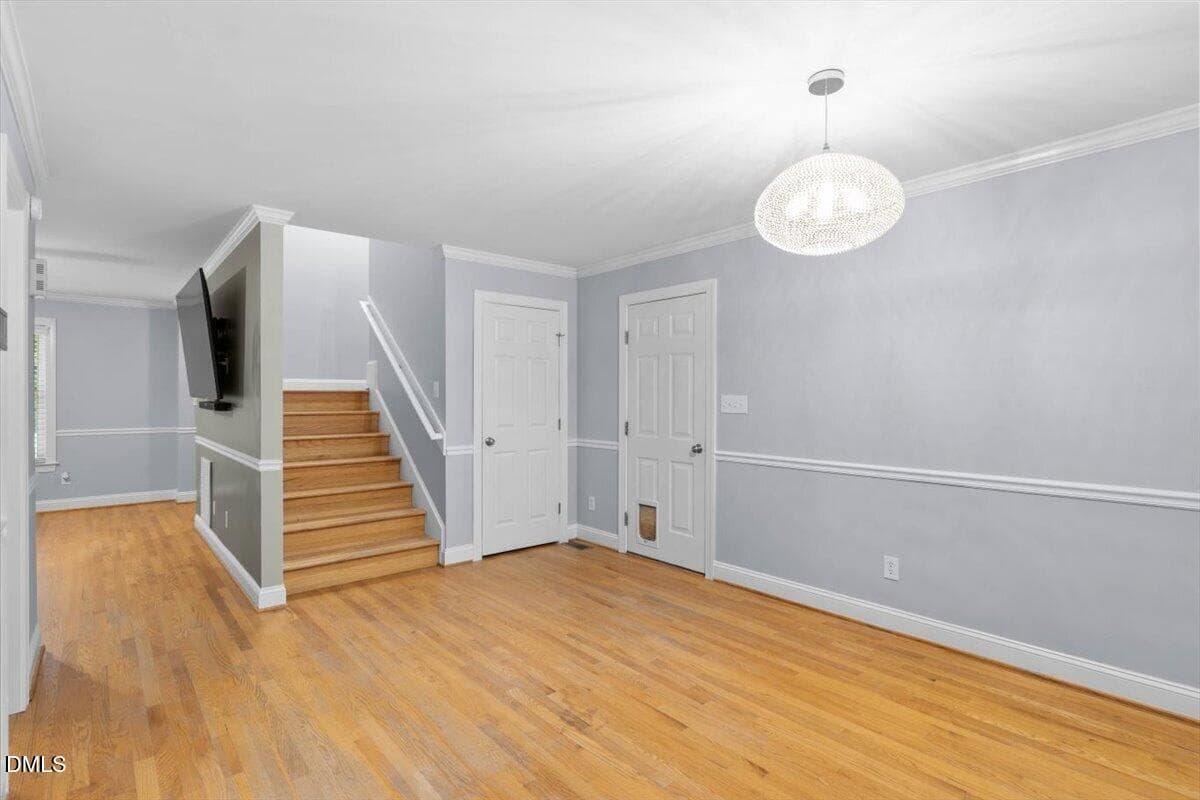 Dining Room/Upstairs Entrance - 30 Ridge Haven Drive, Louisburg, NC 27549, Louisburg
