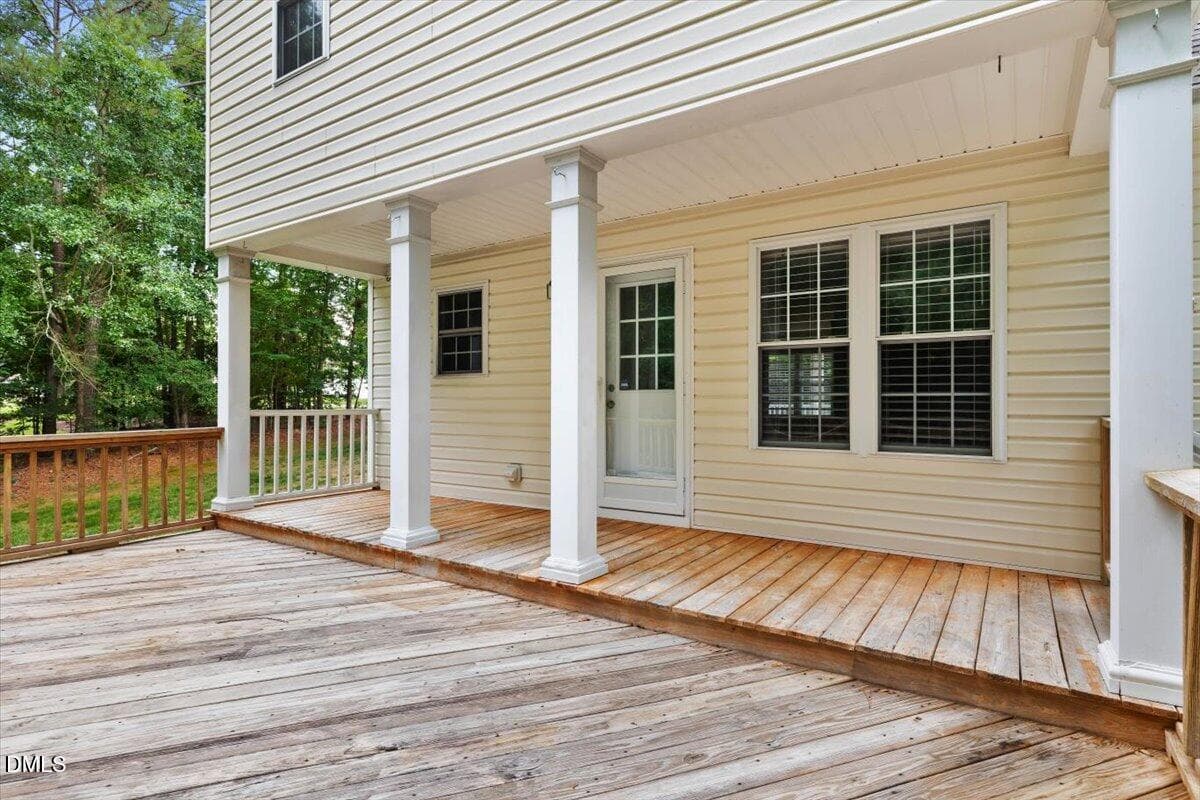 Deck - 30 Ridge Haven Drive, Louisburg, NC 27549, Louisburg