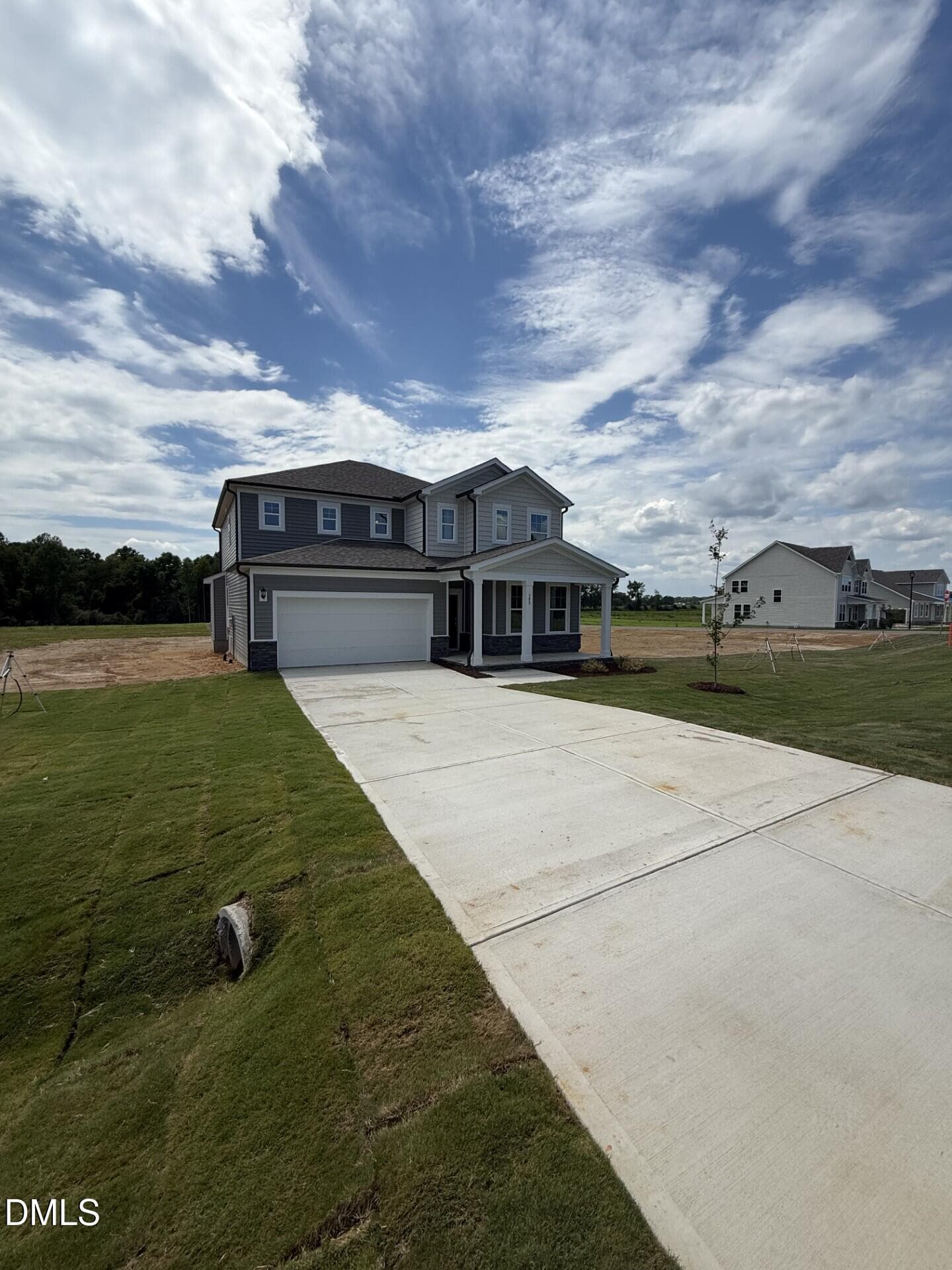 Lot 18 Front Left - 308 Juniper Branch Trail, Four Oaks, NC 27524