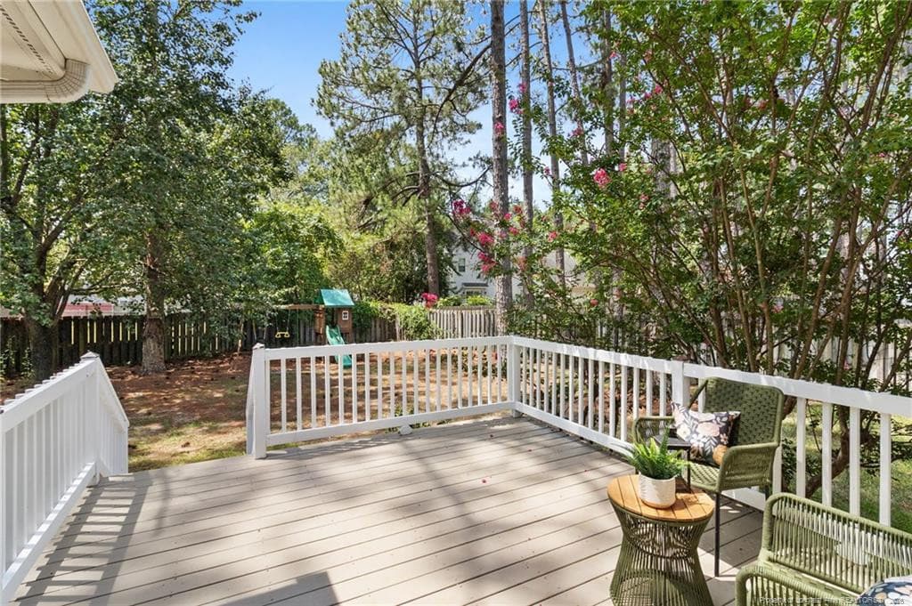 Back Deck - 7521 Quebec Court, Fayetteville, NC 28304, Fayetteville