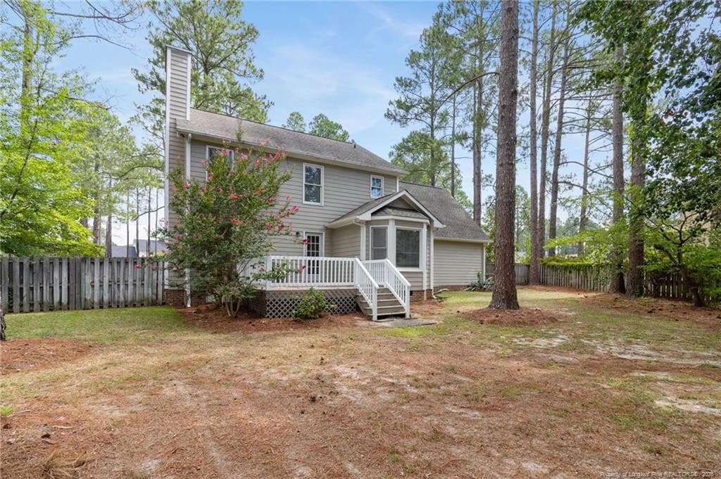 Fenced in Back yard - 7521 Quebec Court, Fayetteville, NC 28304, Fayetteville
