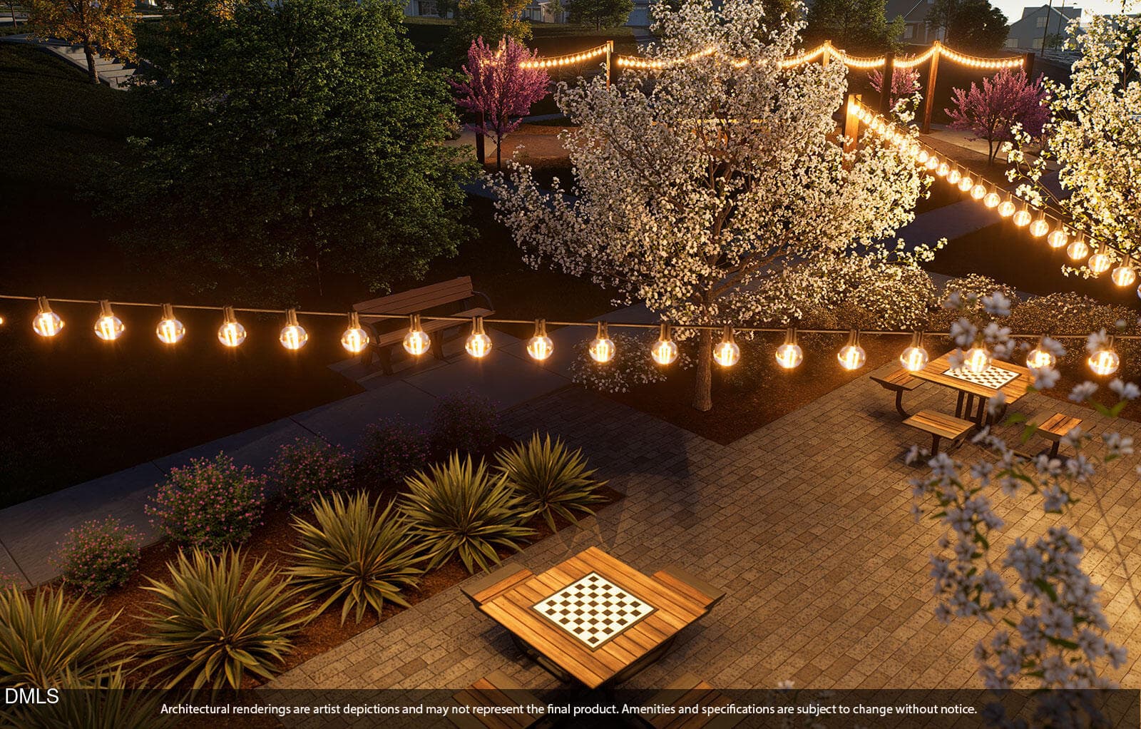 Chess Park Dusk - 3216 Jessamine Street 214, Durham, NC 27703, Durham
