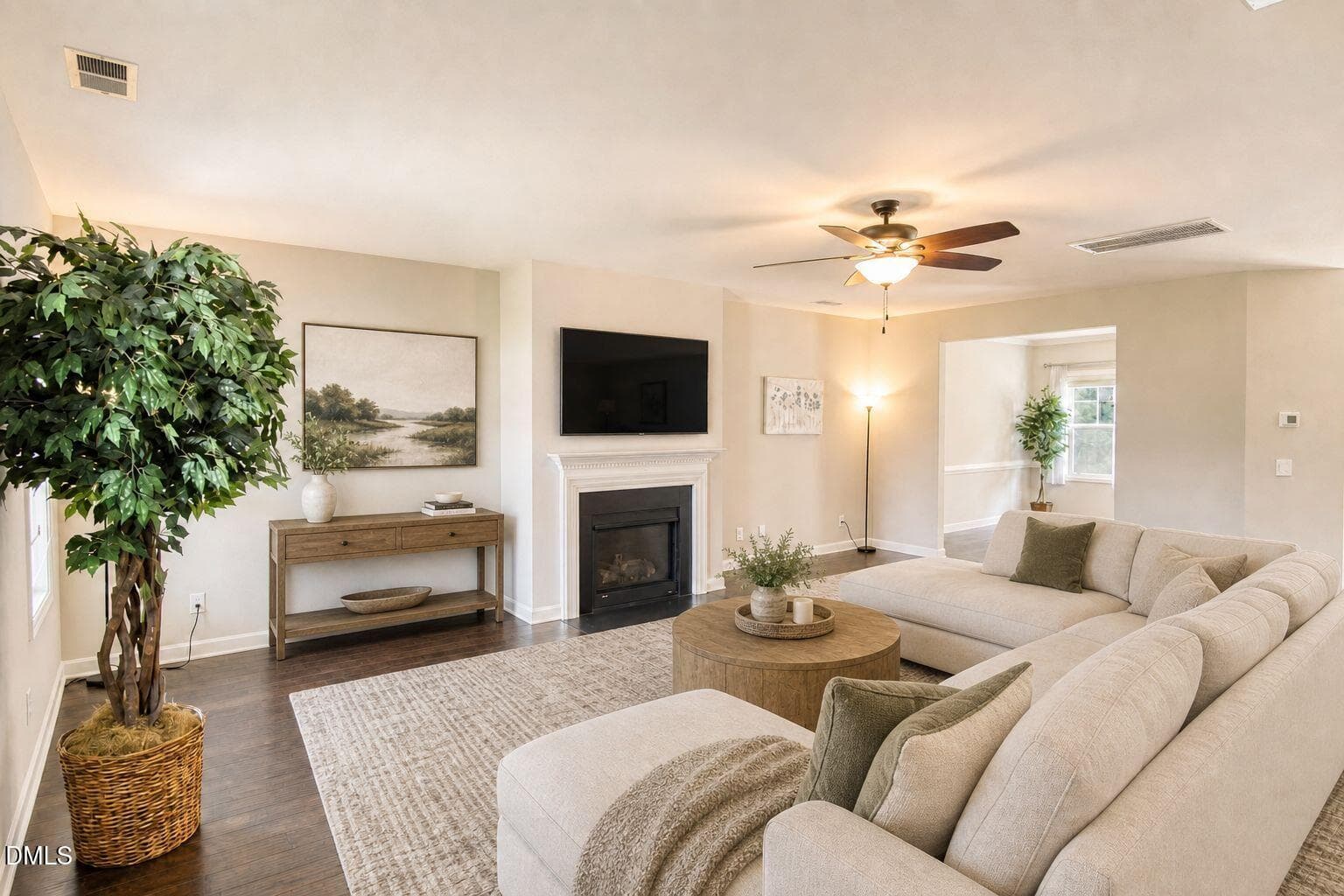 Living Room - 1200 Kinleywood Court, Raleigh, NC 27603, Raleigh