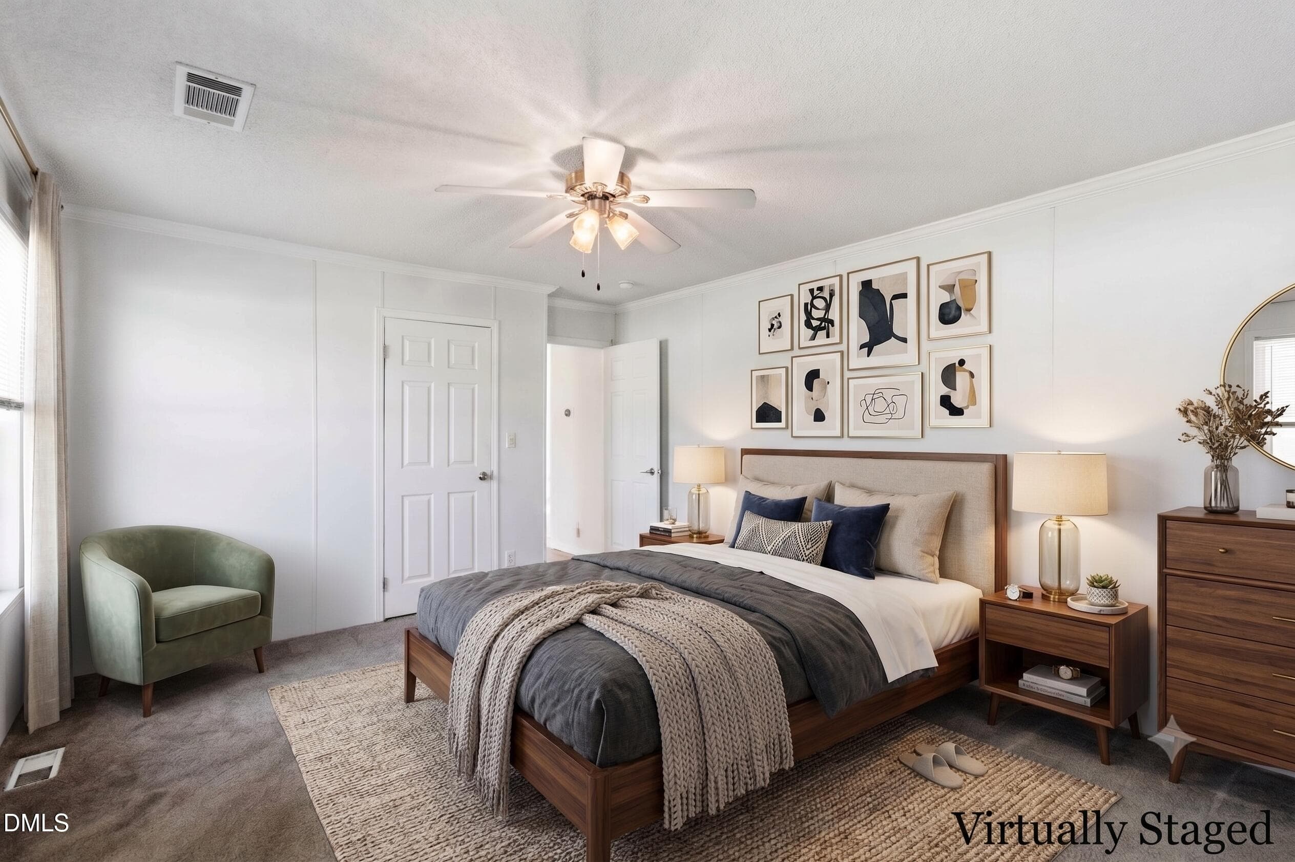 Primary Bedroom - 614 Autumn Winds Drive, Goldsboro, NC 27530