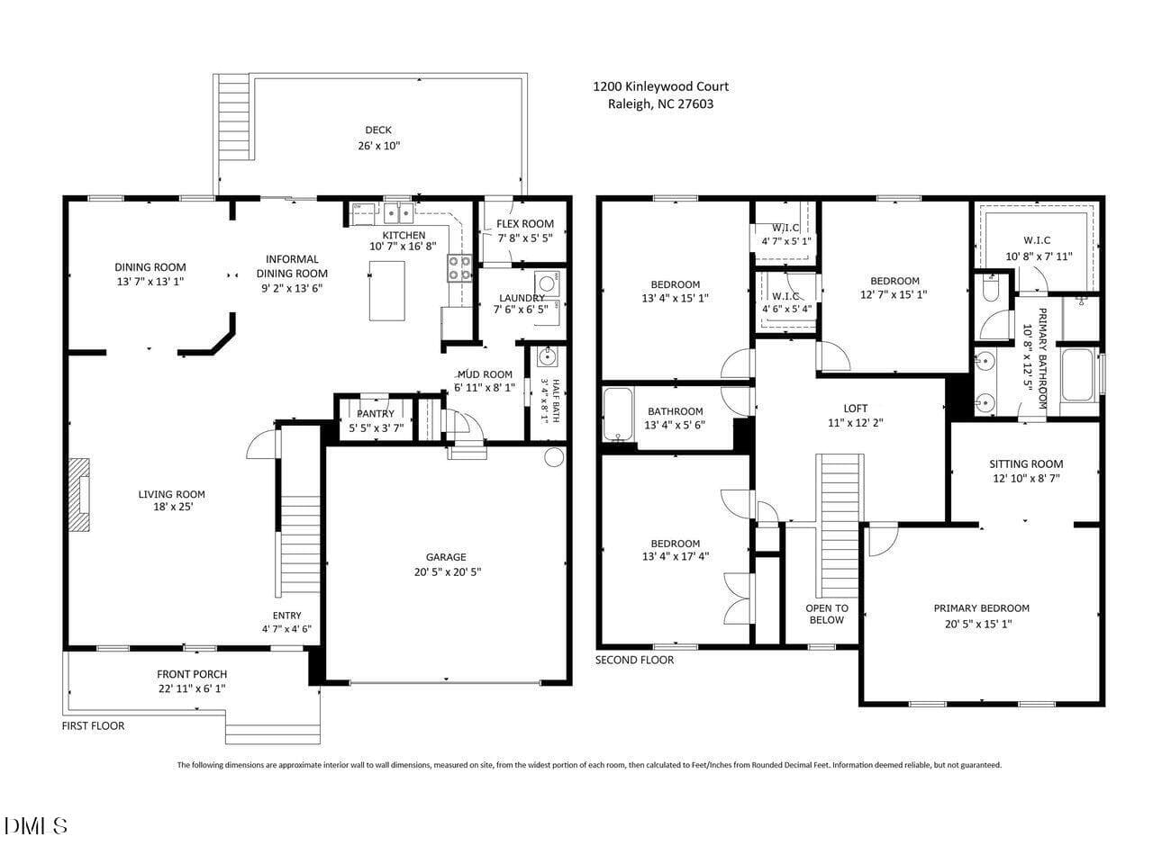 Floorplan-1200Kinleywood - 1200 Kinleywood Court, Raleigh, NC 27603, Raleigh