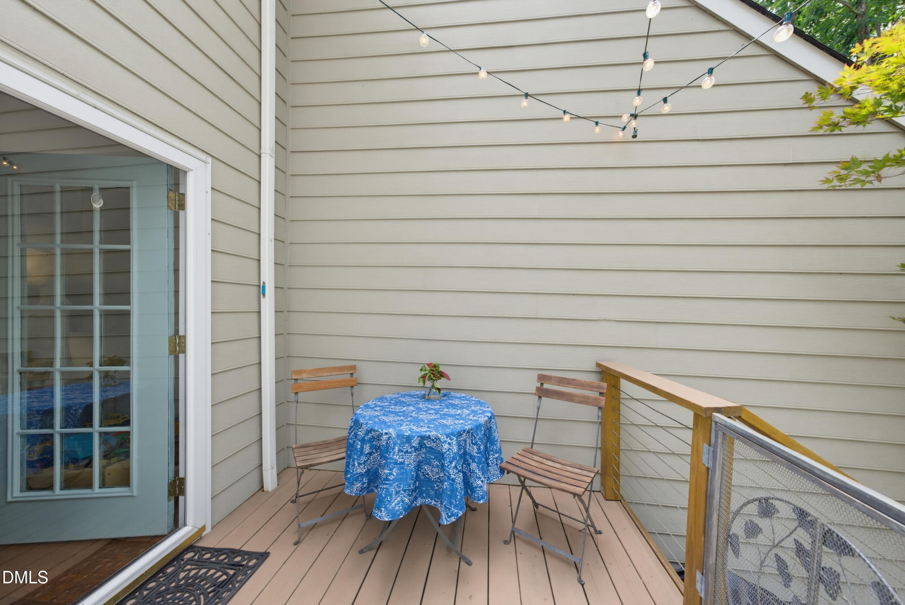 Exterior Back Deck Sitting Area - 126 Wythe Circle, Raleigh, NC 27615, Raleigh