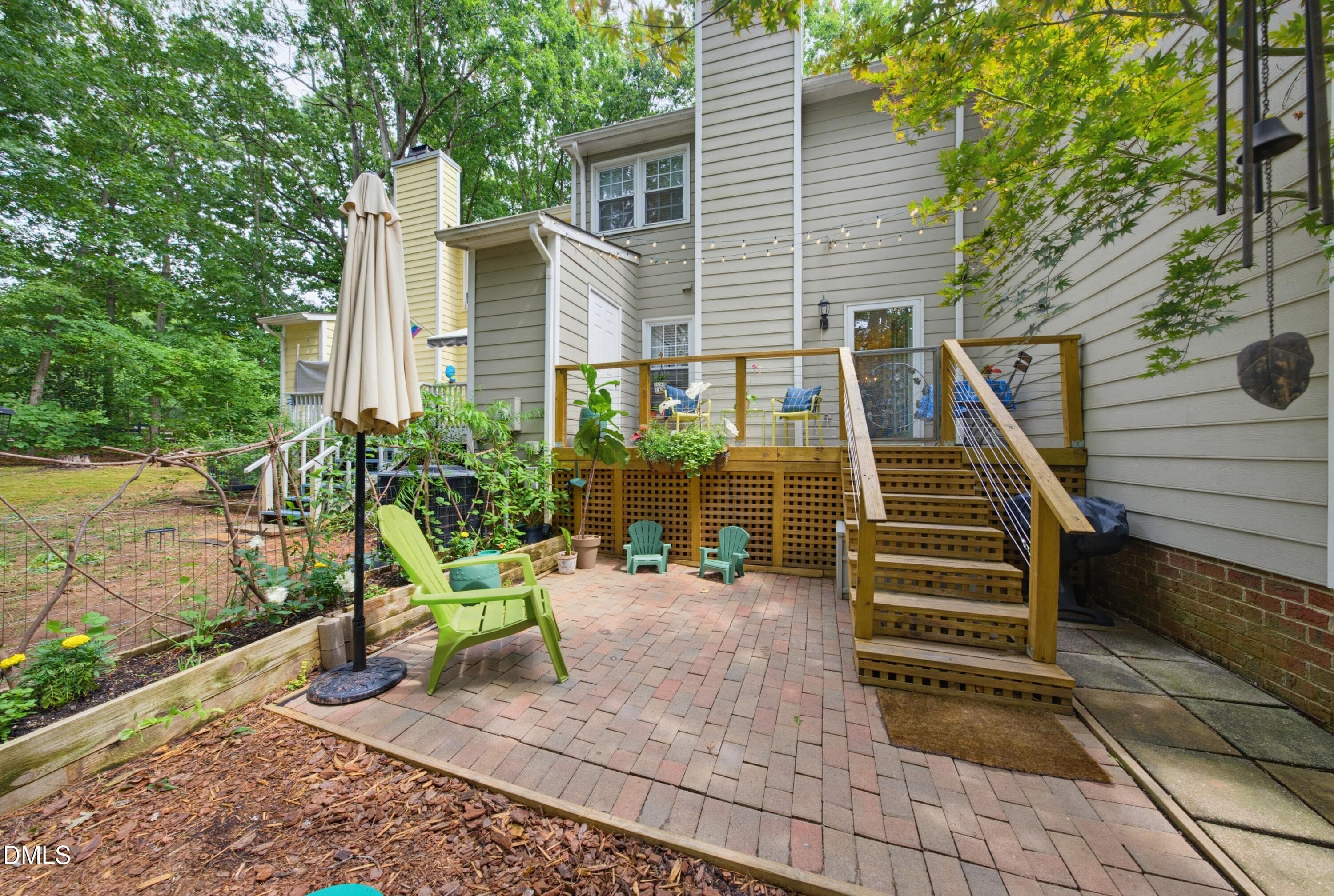 Exterior Back Deck - 126 Wythe Circle, Raleigh, NC 27615, Raleigh