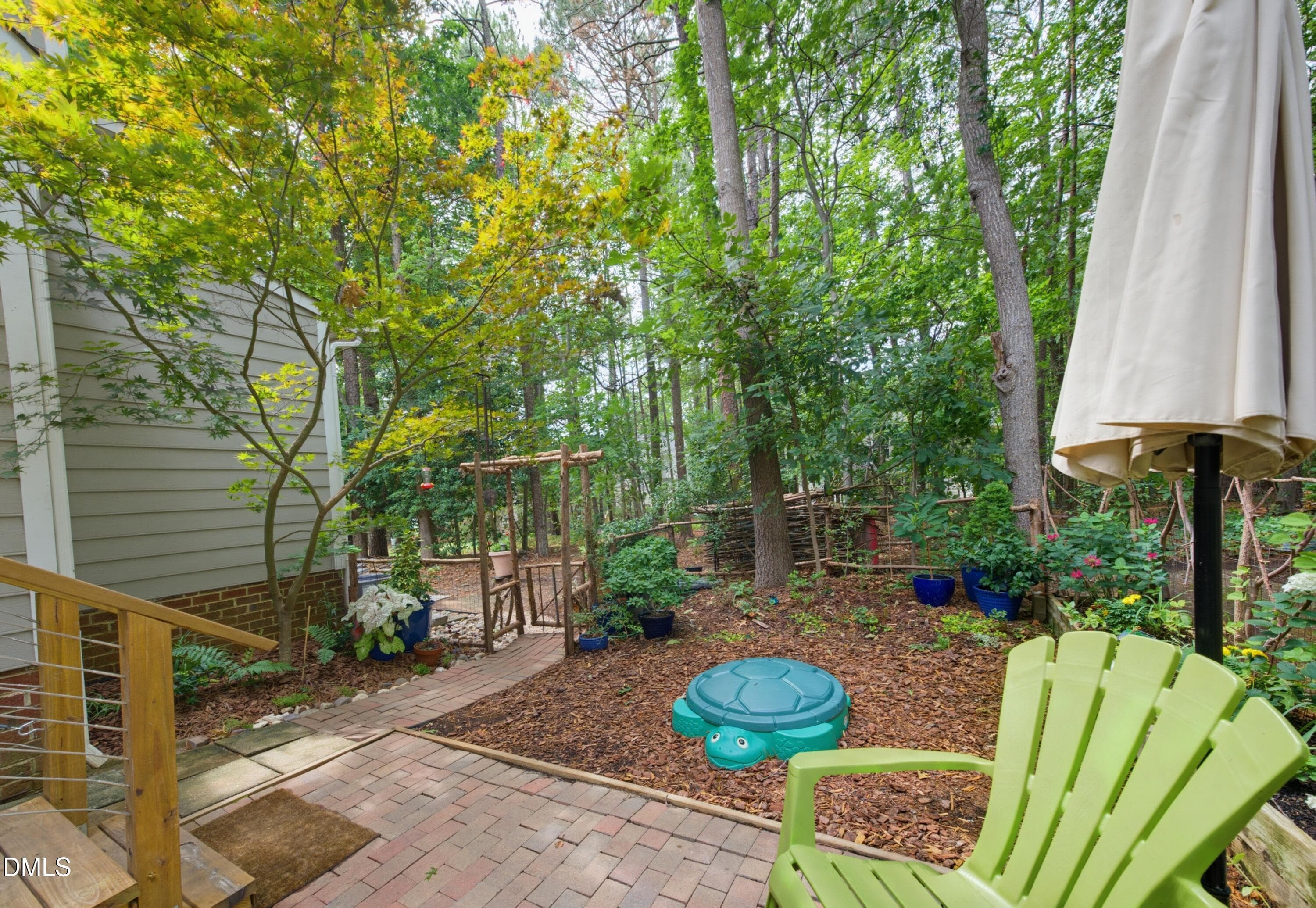 Exterior Back Yard2 - 126 Wythe Circle, Raleigh, NC 27615, Raleigh