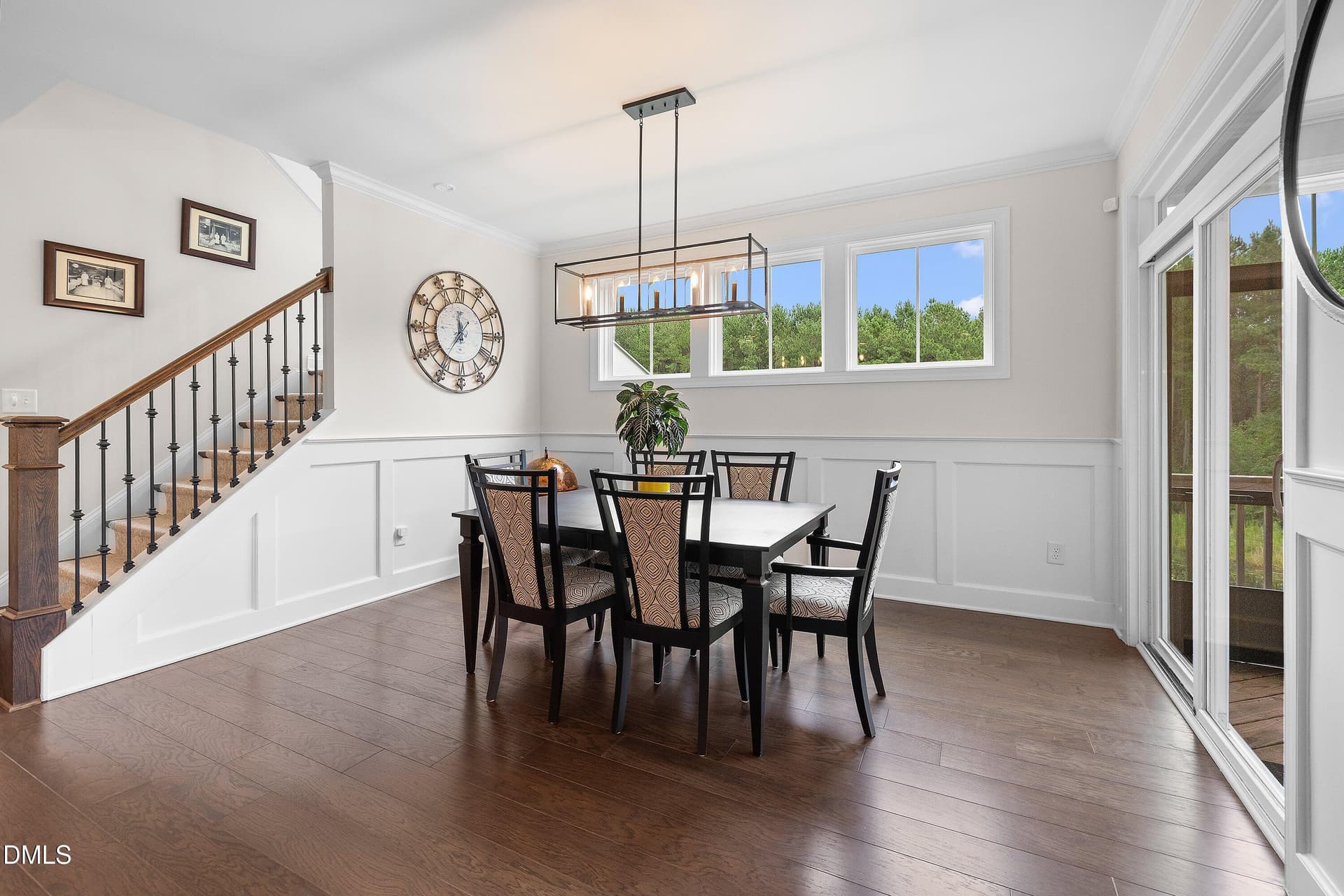 Sunlit dining room - 1317 Magnolia Gln Circle, Wake Forest, NC 27587