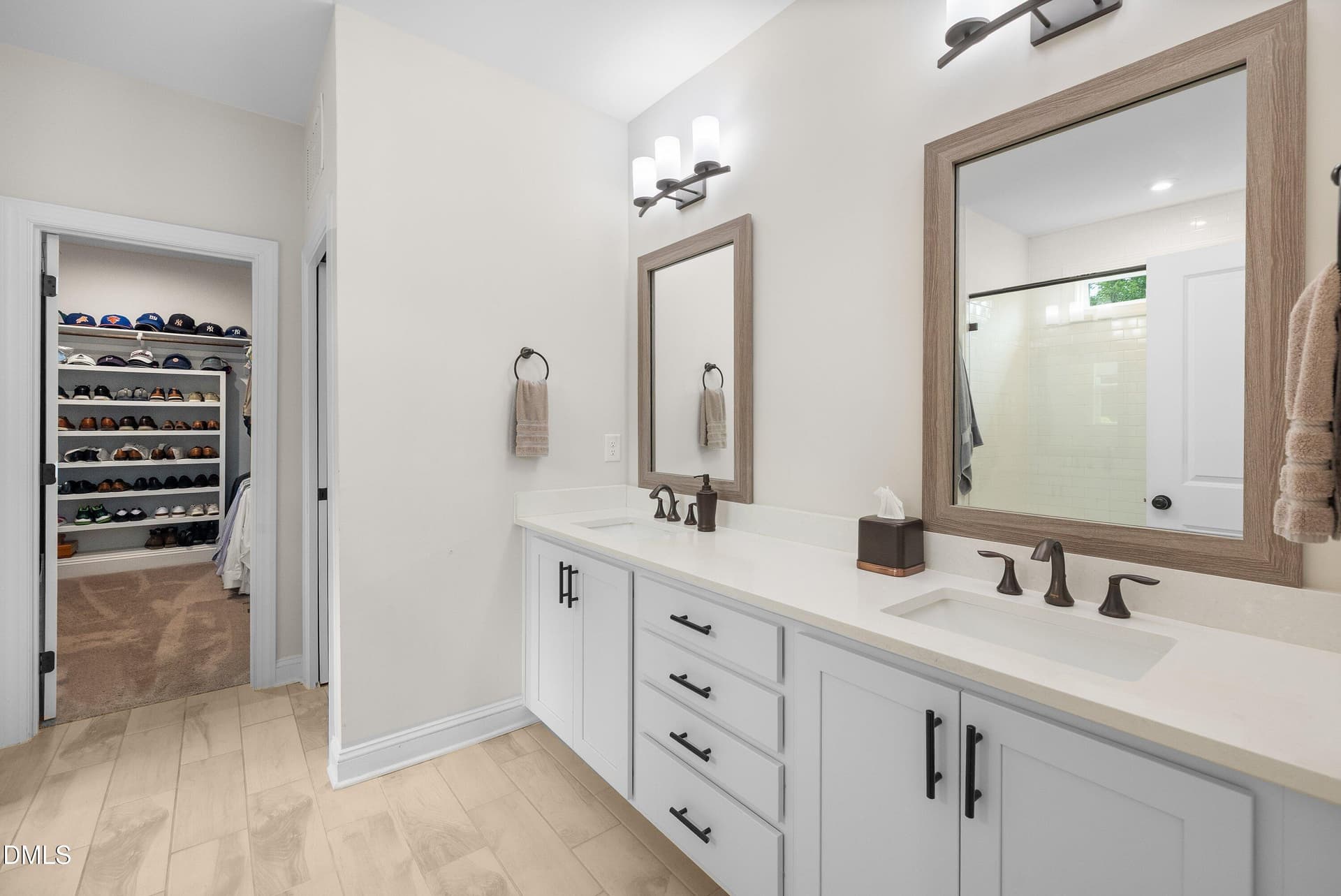 Owner suite bathroom - 1317 Magnolia Gln Circle, Wake Forest, NC 27587