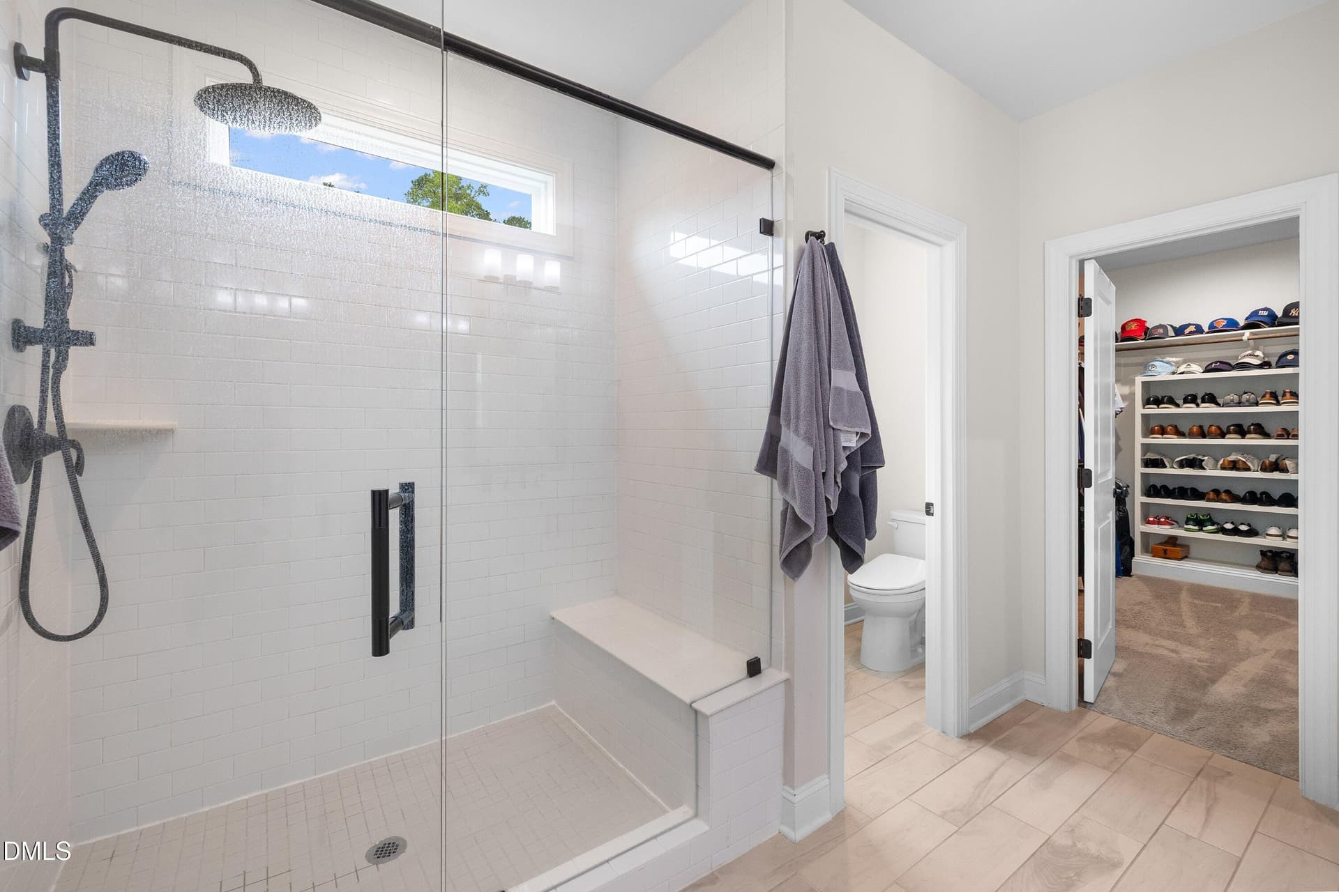Owner suite shower - 1317 Magnolia Gln Circle, Wake Forest, NC 27587