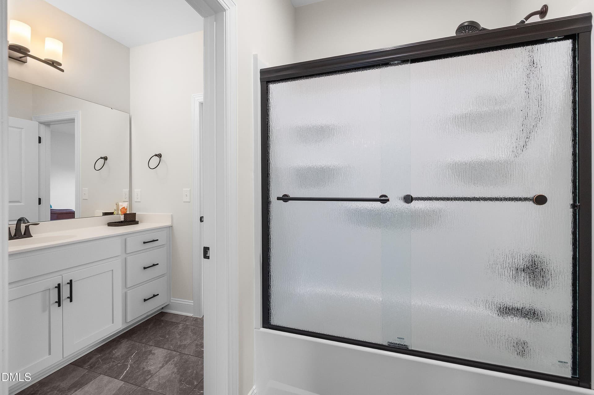 Jack N jill bathroom201 - 1317 Magnolia Gln Circle, Wake Forest, NC 27587
