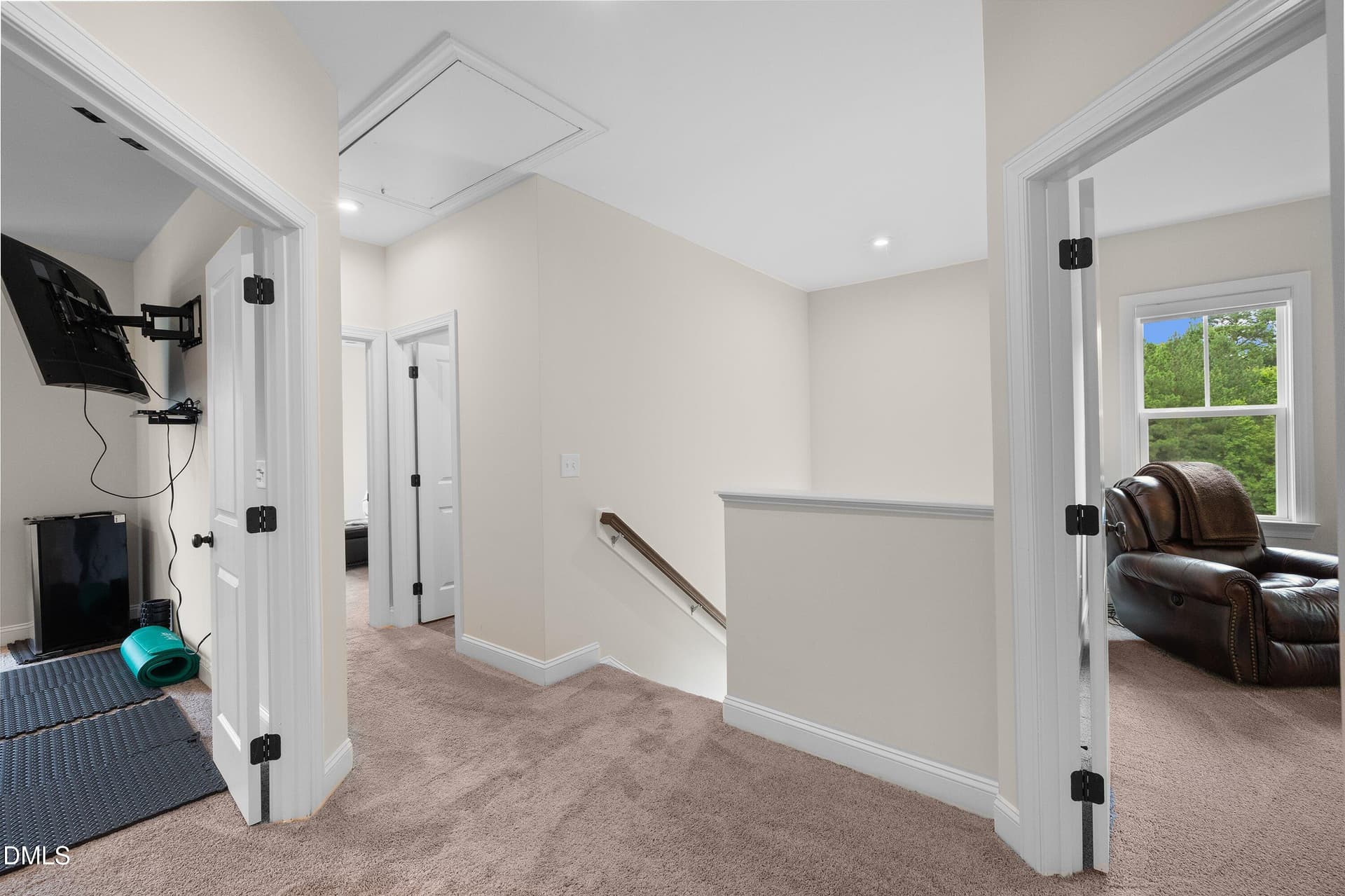 Hallway/upper landing - 1317 Magnolia Gln Circle, Wake Forest, NC 27587