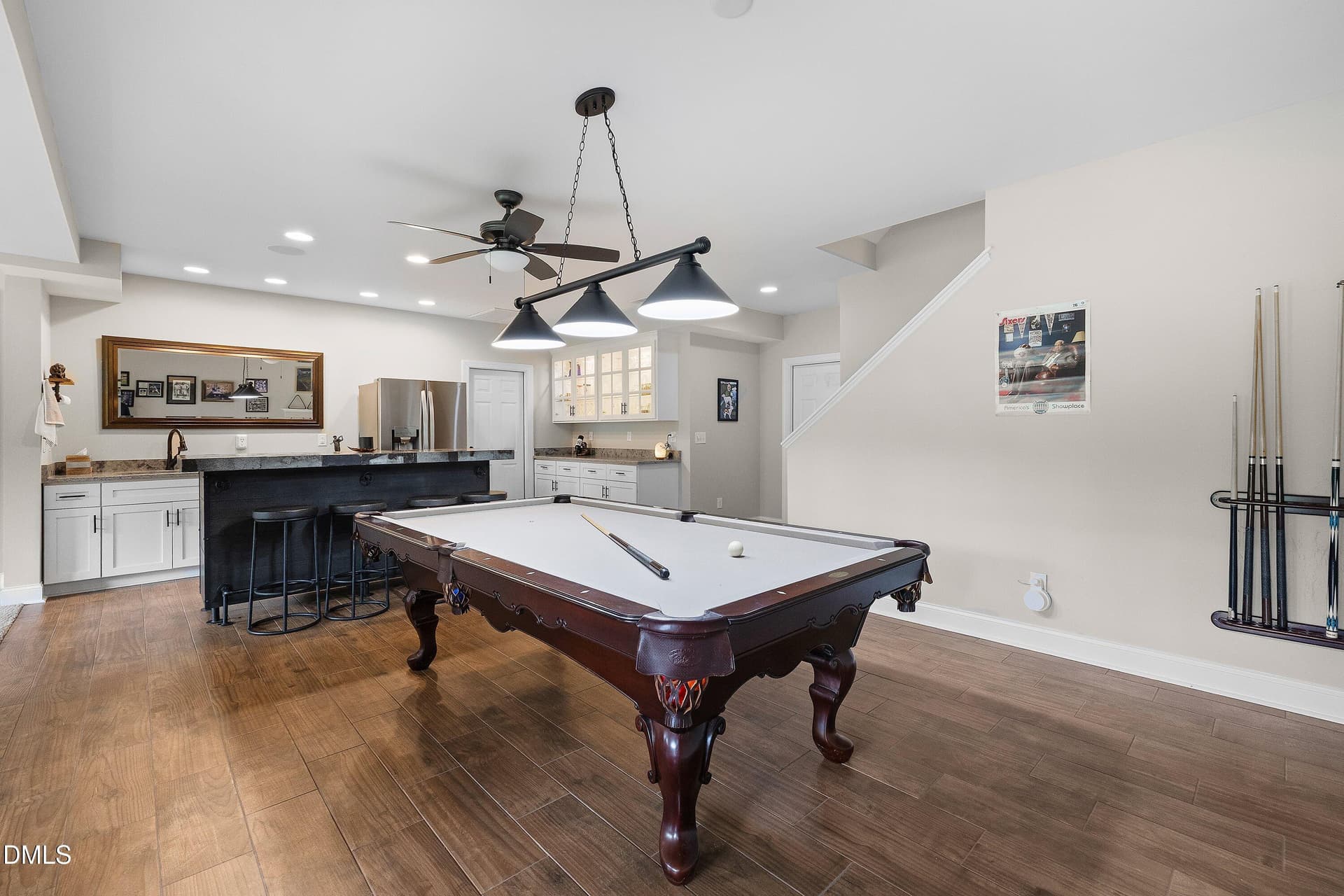 Billiards/game area - 1317 Magnolia Gln Circle, Wake Forest, NC 27587