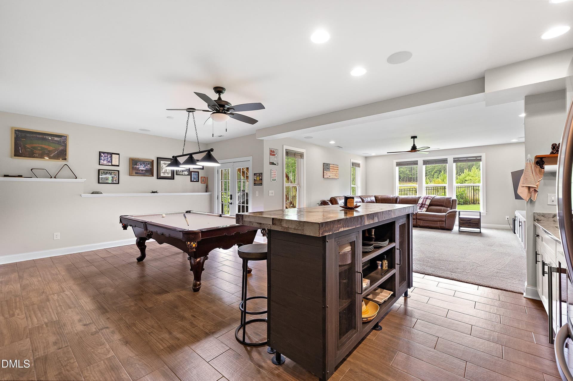 Entertainment area - 1317 Magnolia Gln Circle, Wake Forest, NC 27587