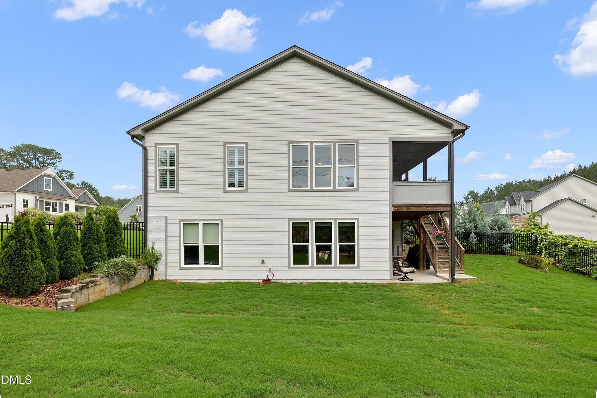 Landscaped yard - 1317 Magnolia Gln Circle, Wake Forest, NC 27587