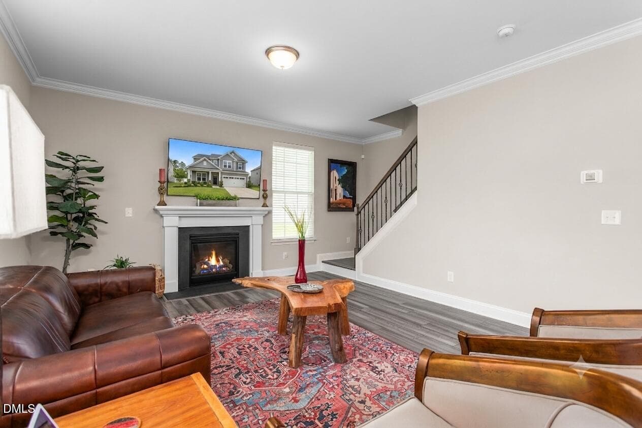Living Room - 1722 Langlais Drive, Graham, NC 27253