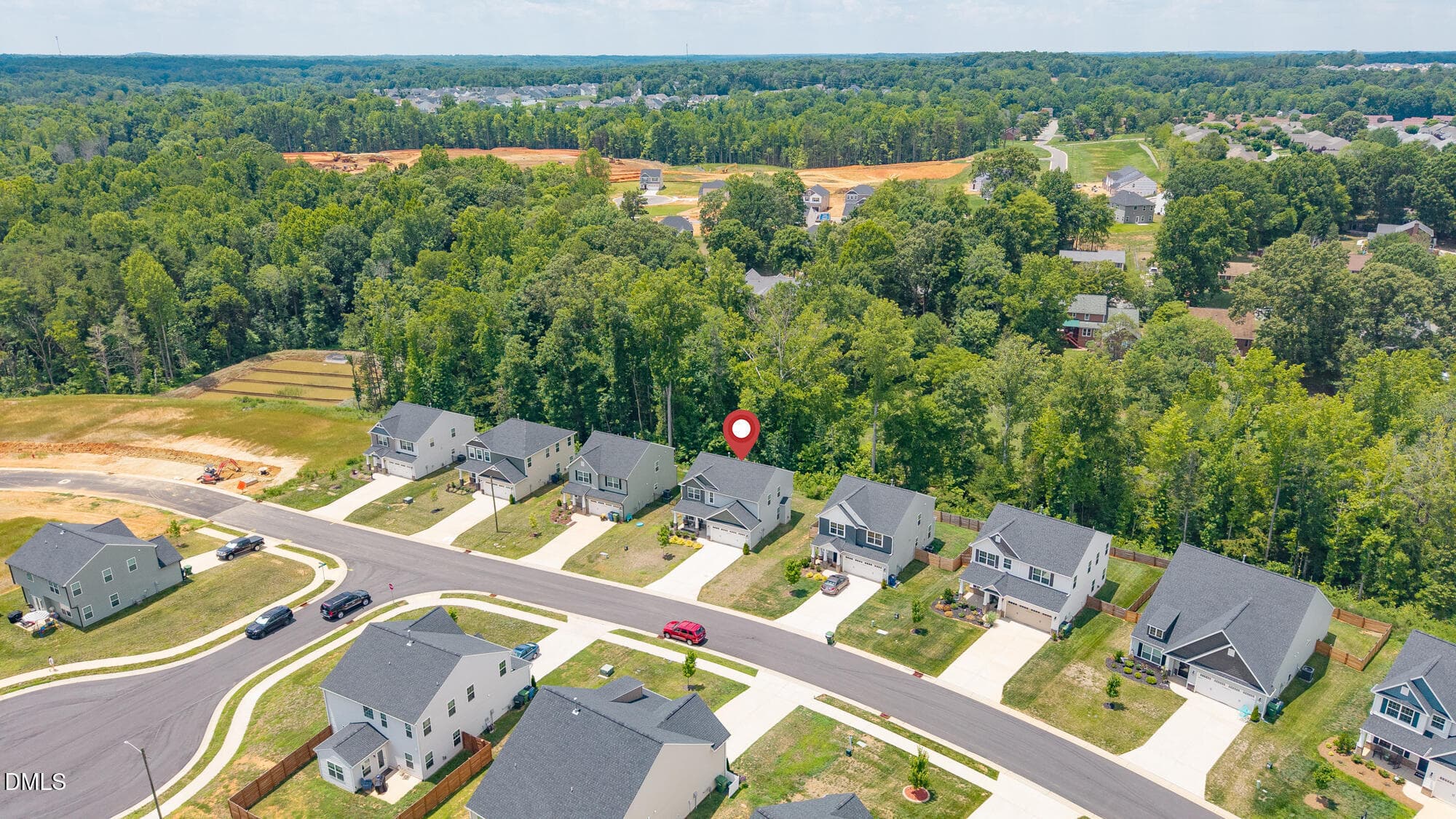 Aerial View - 1722 Langlais Drive, Graham, NC 27253