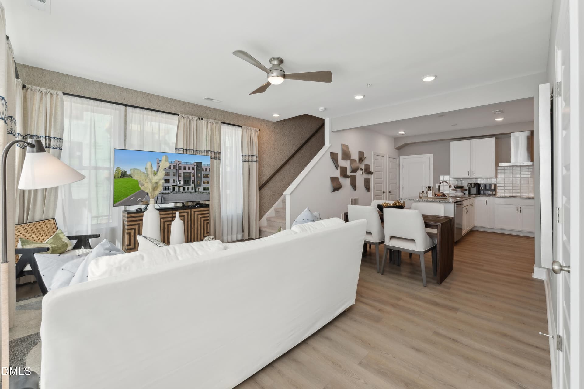 Living Room - 170 N White Street 100, Wake Forest, NC 27587