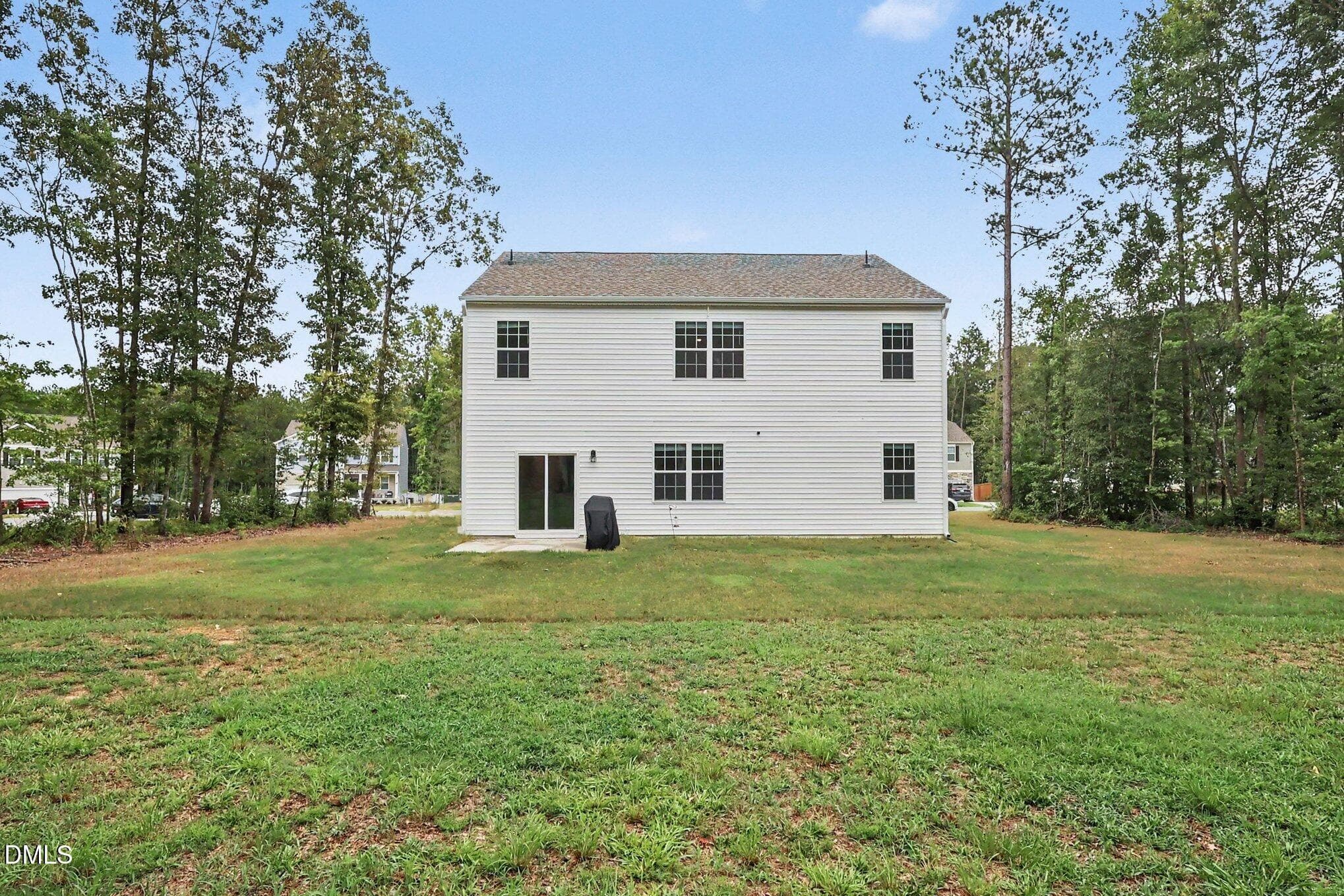 Back of Home - 243 Hawksmoore Lane, Lillington, NC 27546