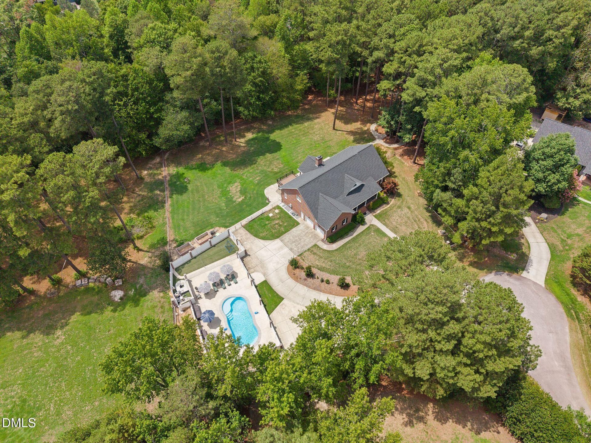 3009 Damson aerial - 3009 Damson Court, Wake Forest, NC 27587