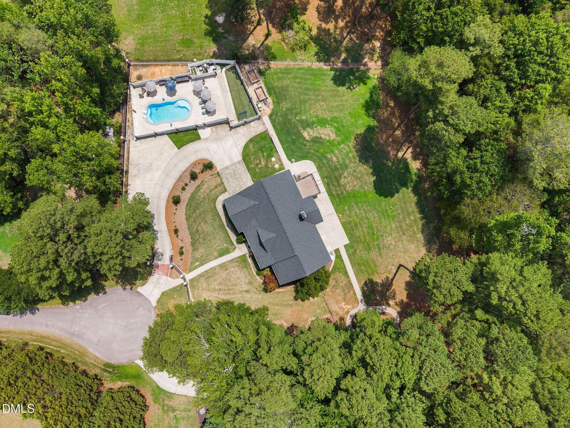 3009 Damson aerial - 3009 Damson Court, Wake Forest, NC 27587