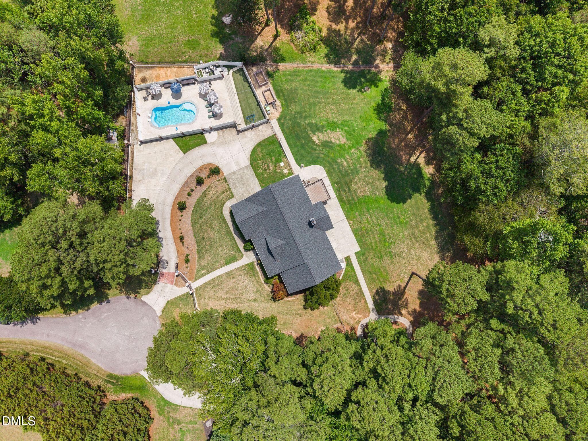3009 Damson aerial - 3009 Damson Court, Wake Forest, NC 27587