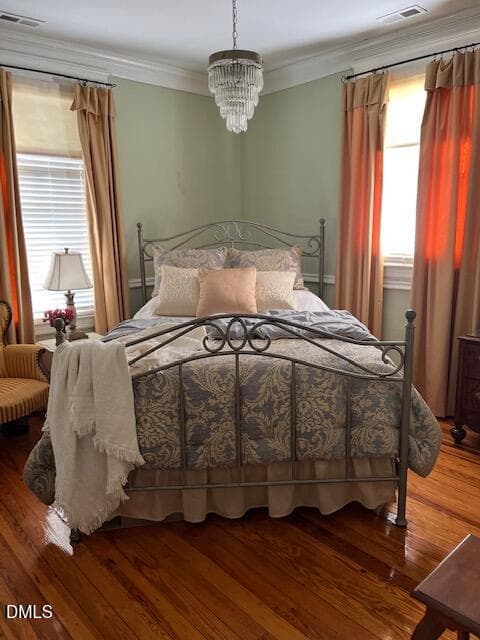 bedroom upstairs - 211 Barnette Avenue, Roxboro, NC 27573
