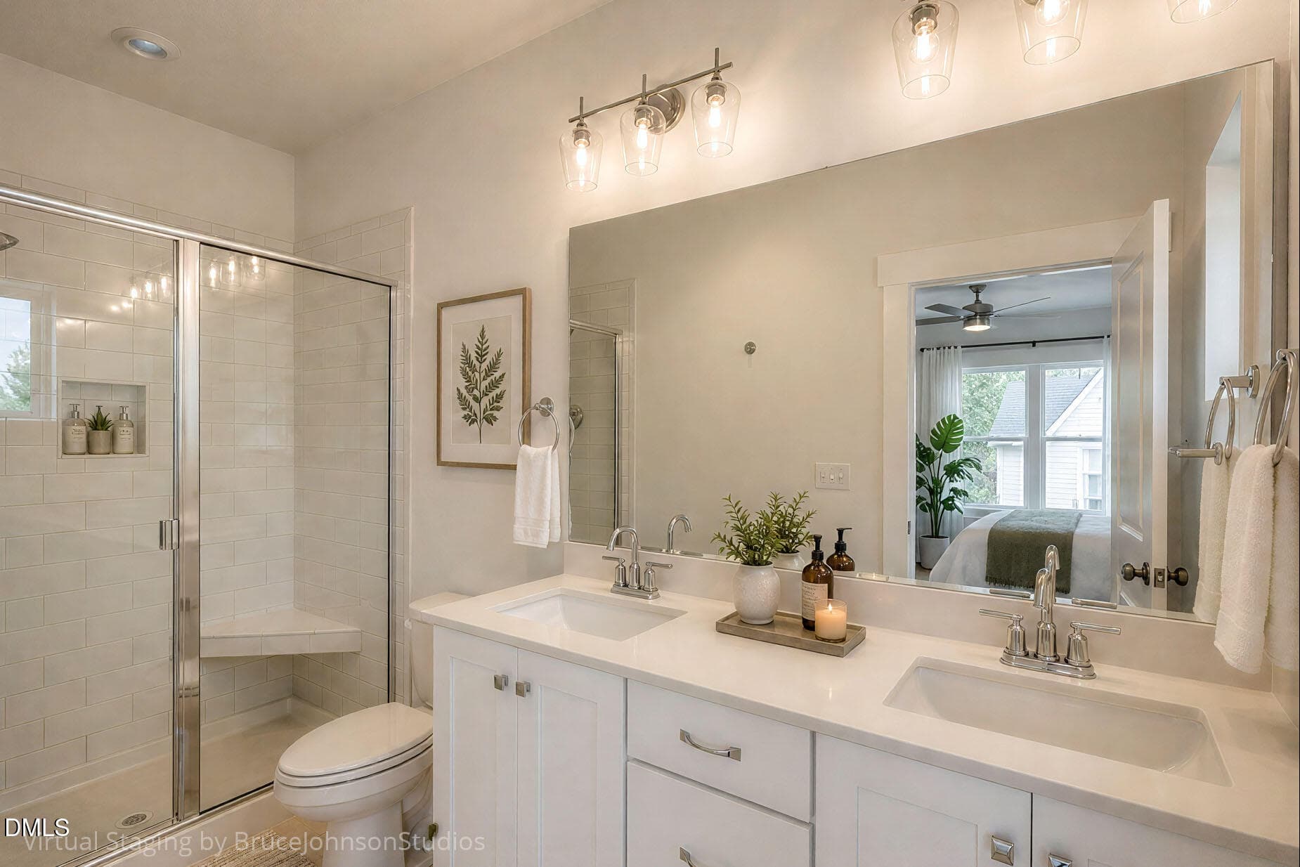 primary bath - 1183 Cottonsprings Drive, Wendell, NC 27591