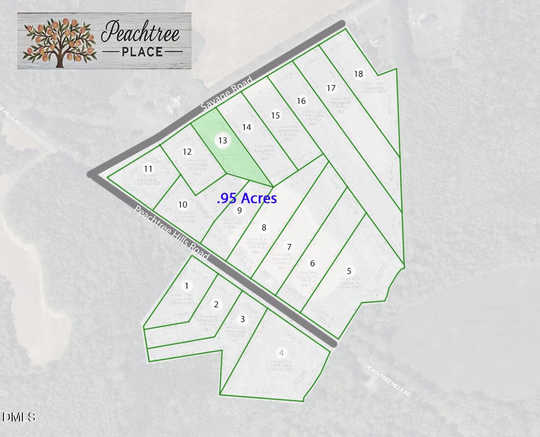 map - 8625 Savage Road, Spring Hope, NC 27882