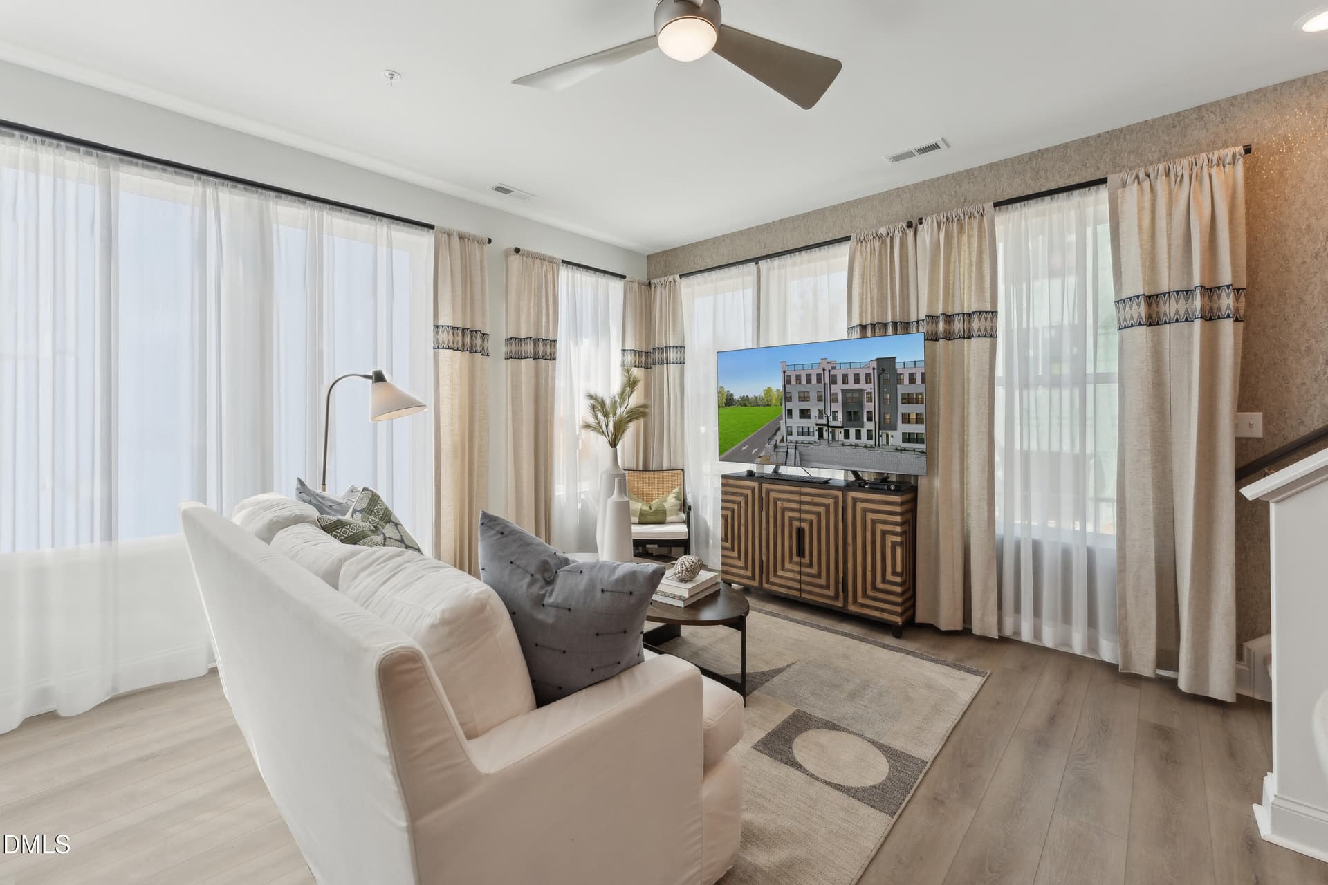 Living Room - 162 N White Street 100, Wake Forest, NC 27587