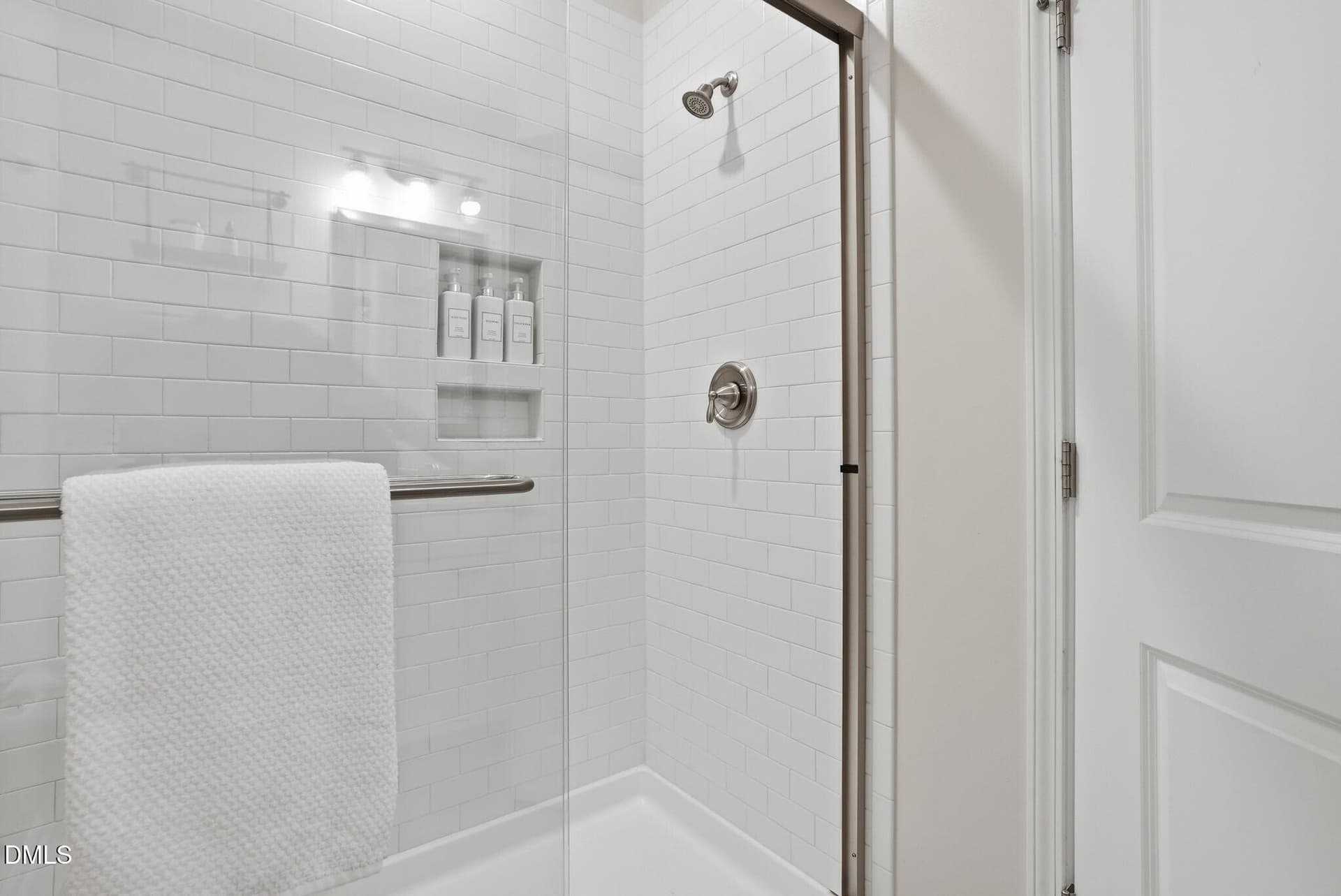 Easy access shower - 2601 Impulsion Drive, New Hill, NC 27562