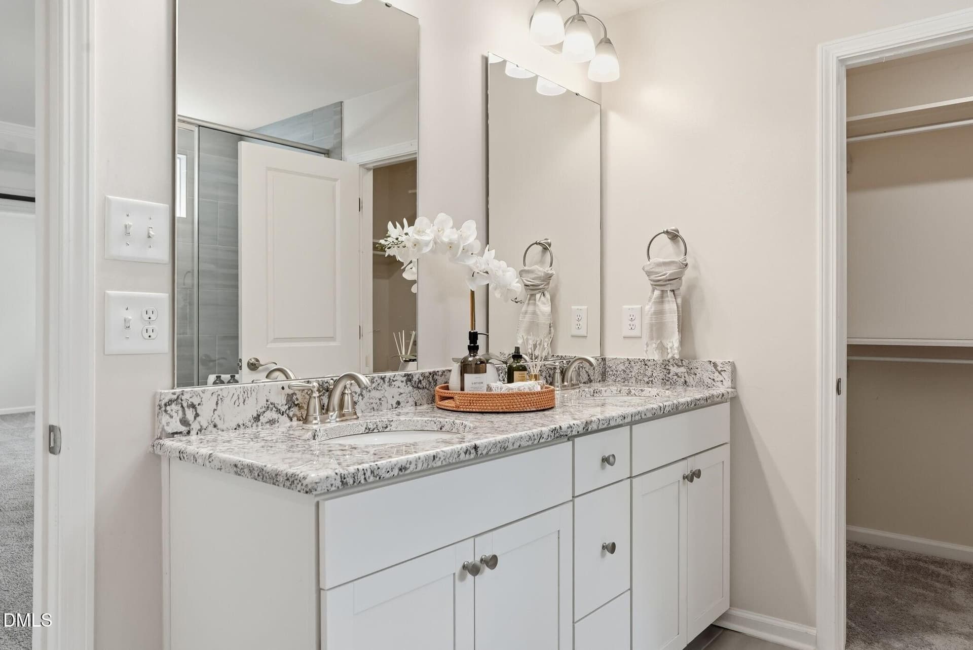 Dual vanities - 2601 Impulsion Drive, New Hill, NC 27562
