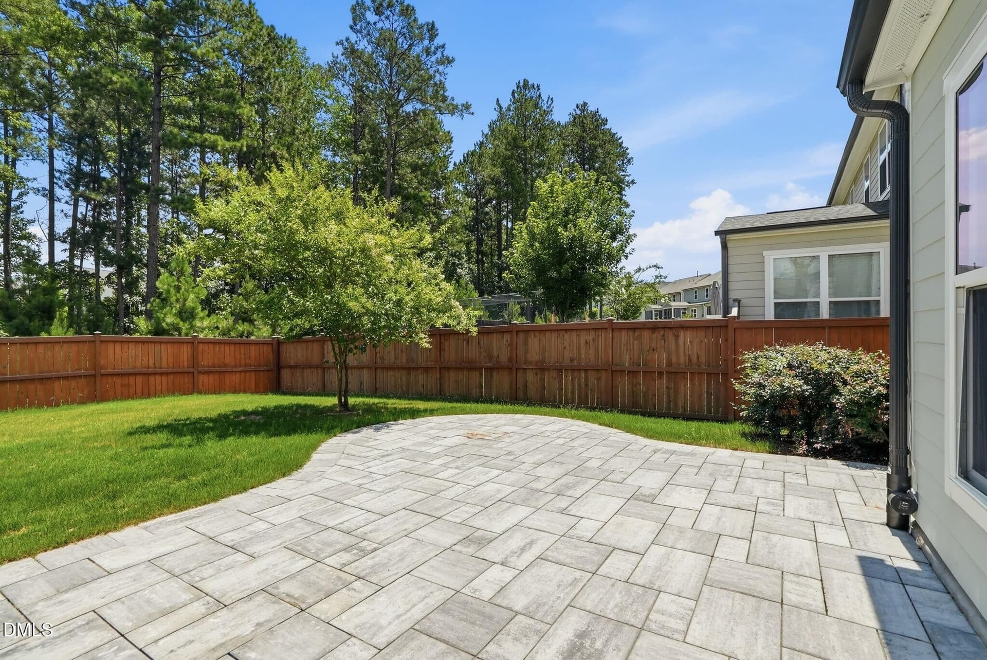 Upgraded paver patio - 2601 Impulsion Drive, New Hill, NC 27562