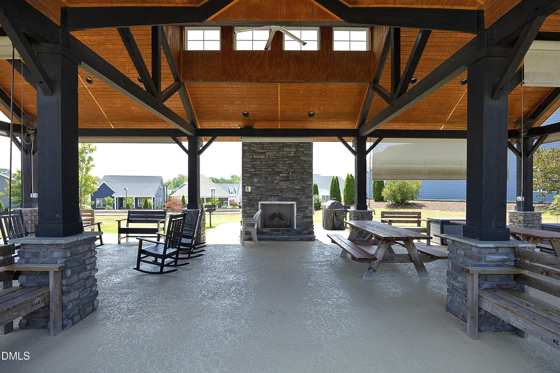 Adalyn Pavillion Fireplace - 1173 Hodgson Lane, Fuquay Varina, NC 27526