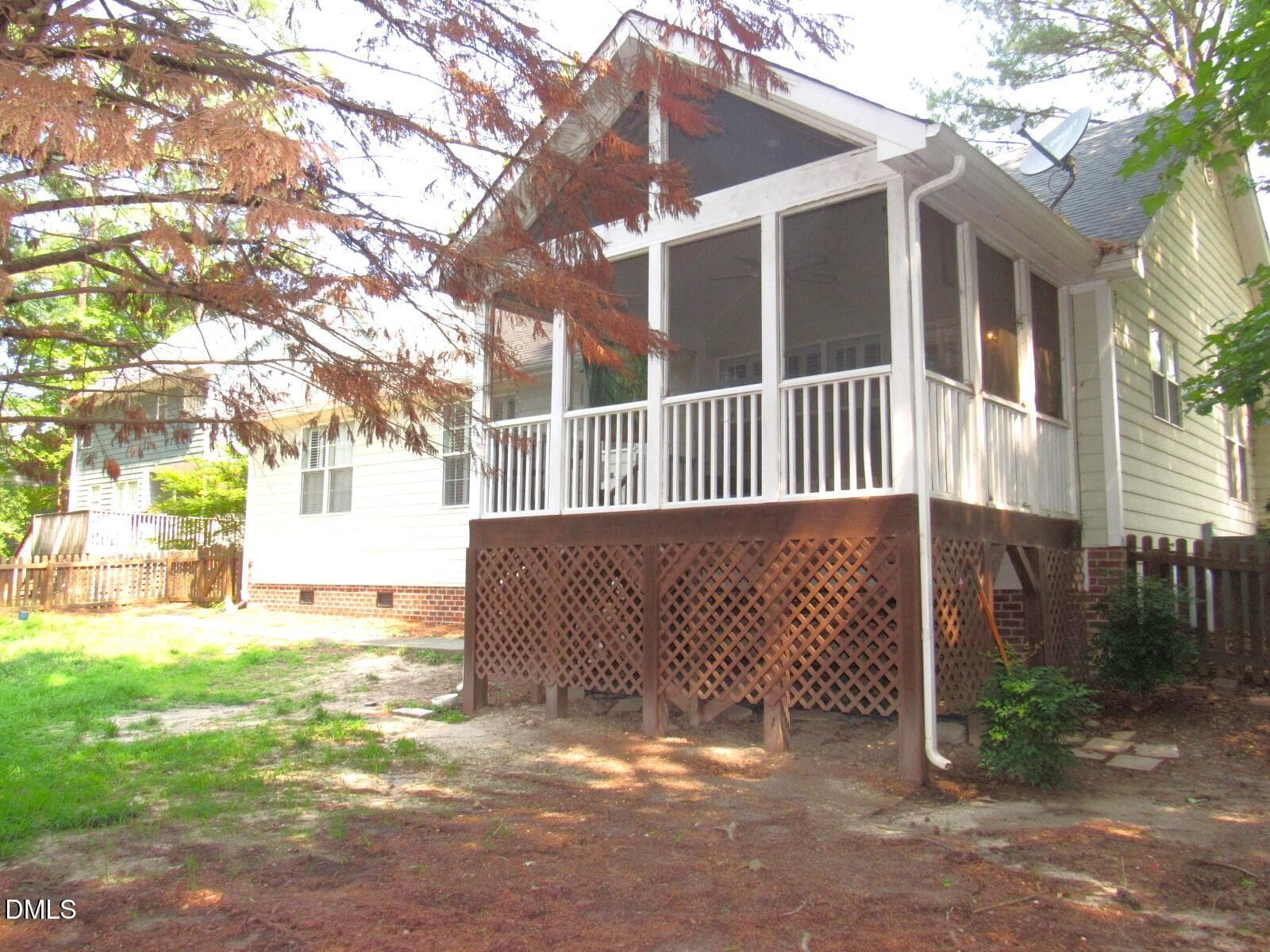 Rear view - 2723 Clifton Avenue, Creedmoor, NC 27522