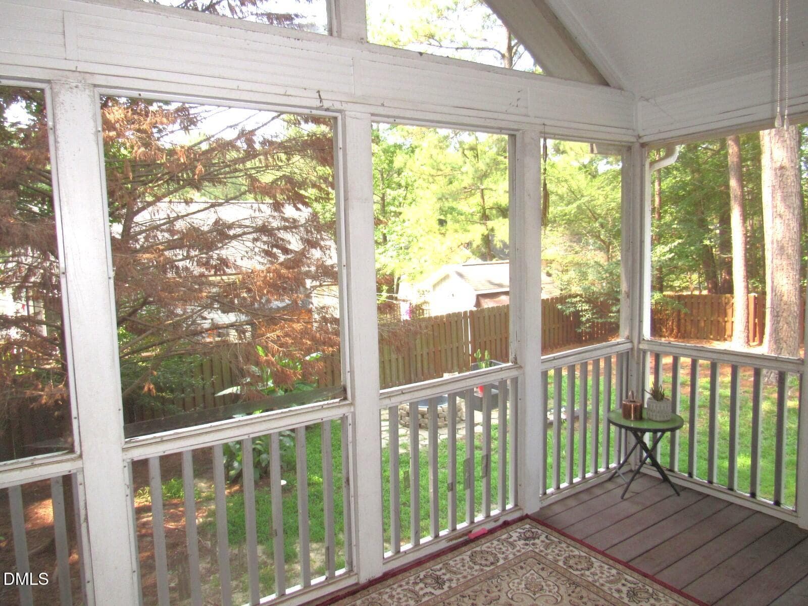 Screen porch - 2723 Clifton Avenue, Creedmoor, NC 27522