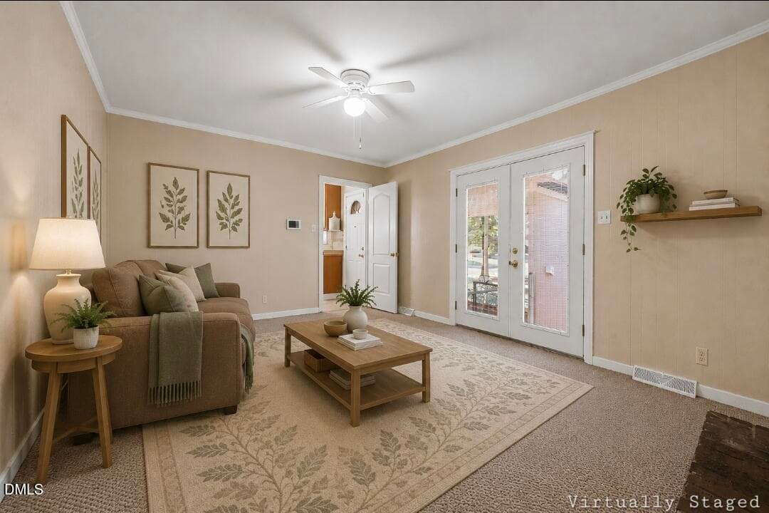 020 Staged FR - 4601 Pinedale Drive, Durham, NC 27705, Durham