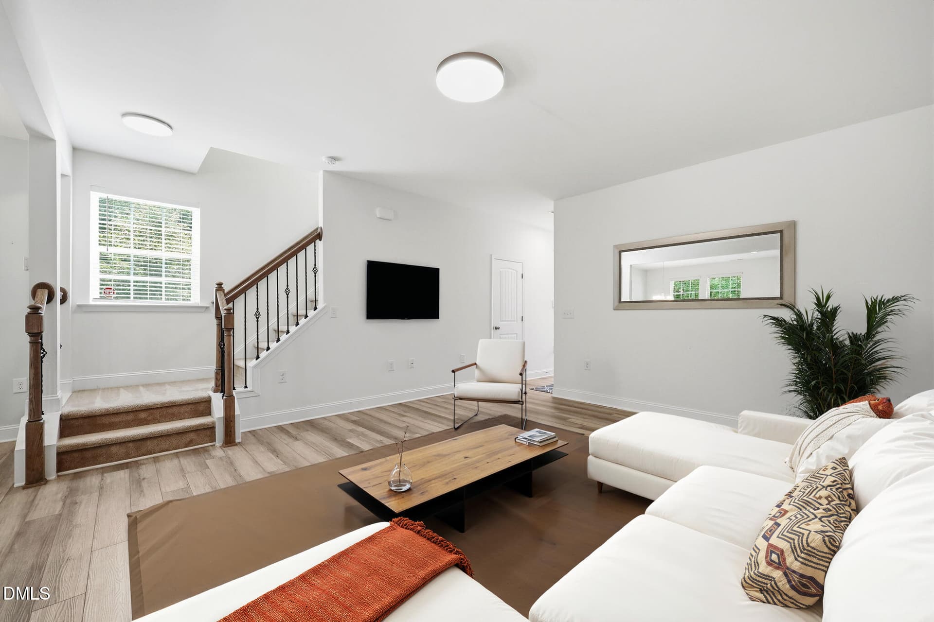 Living Room - 1511 Scholar Drive, Durham, NC 27703