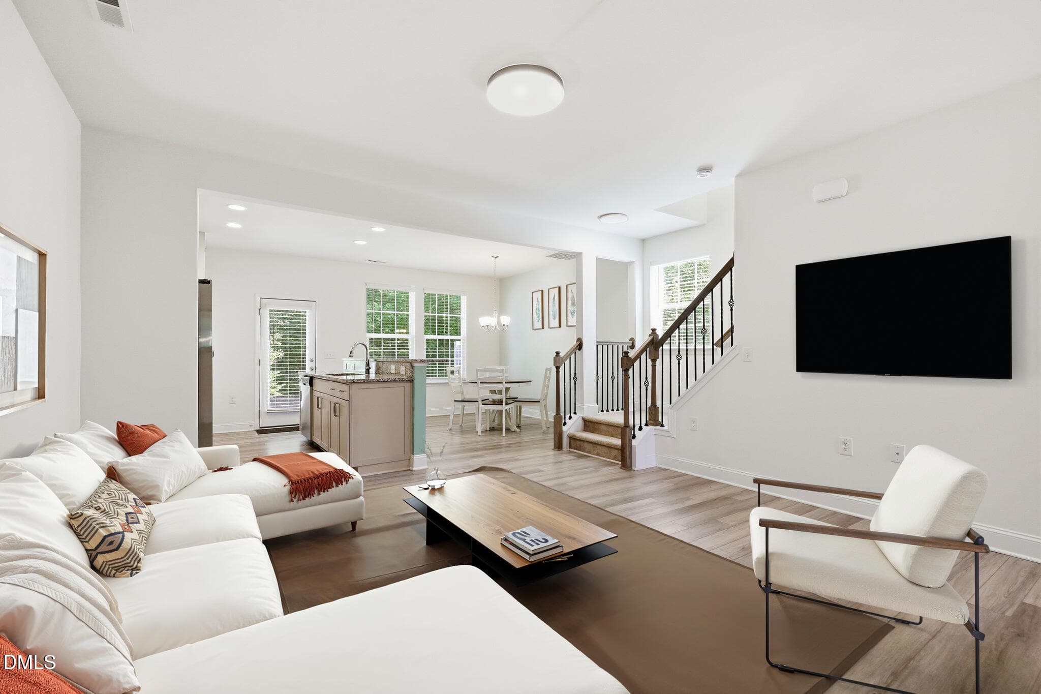 Living room - 1511 Scholar Drive, Durham, NC 27703, Durham