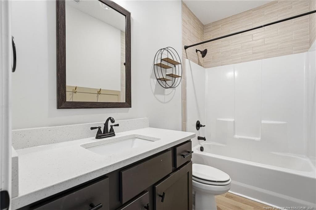Front full bathroom - just off the foyer - 44 Richmond Road, Jackson Springs, NC 27281, Jackson Springs