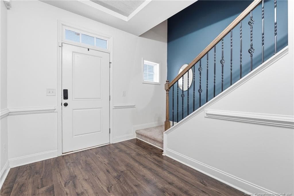LVP flooring as you enter the foyer - 44 Richmond Road, Jackson Springs, NC 27281, Jackson Springs