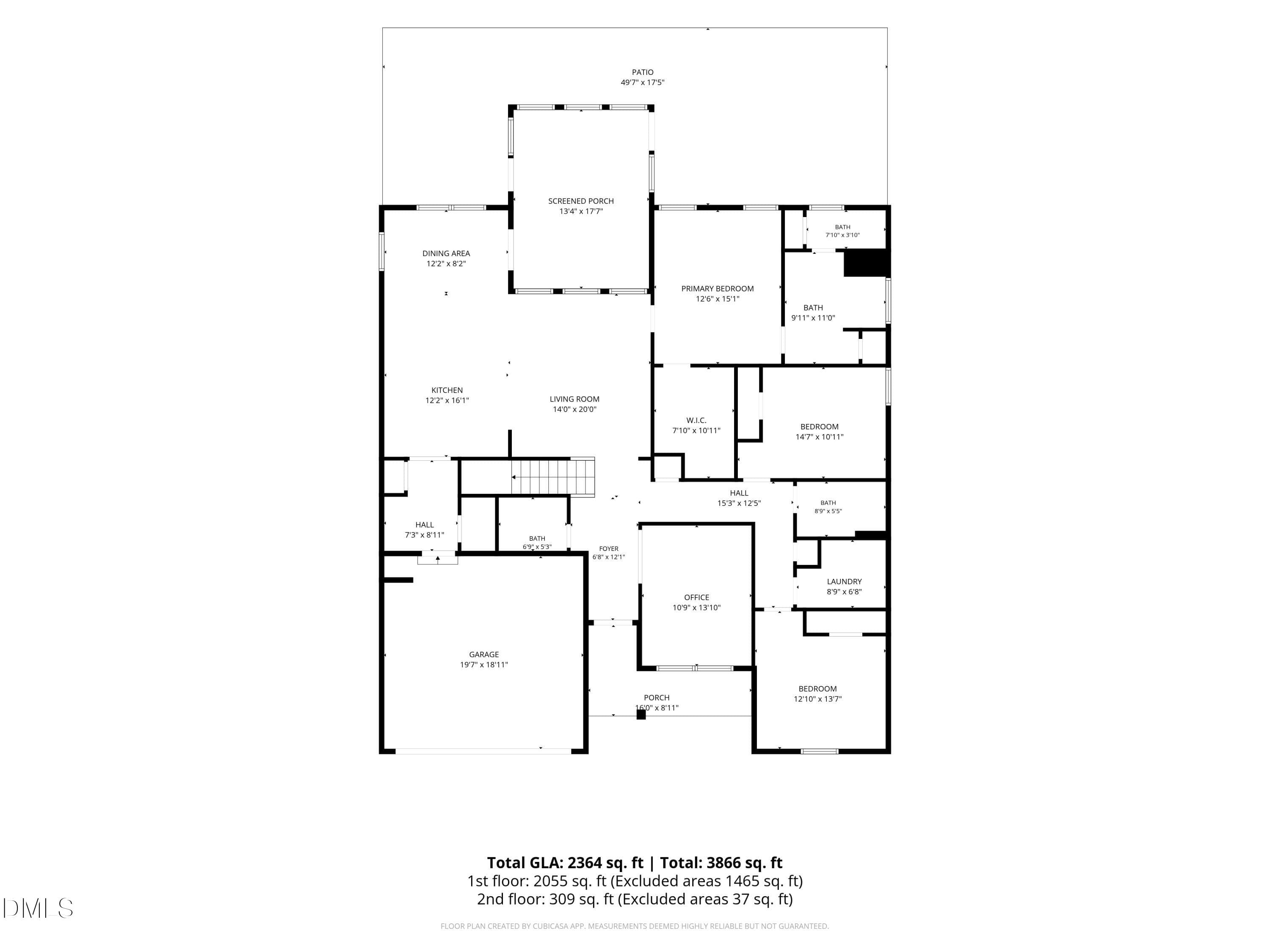 1-Floorplan_1 - 213 Fenella Drive, Four Oaks, NC 27524