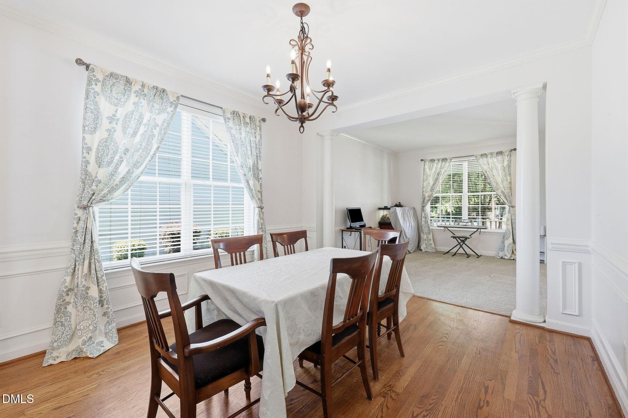 Dining to Living - 526 Redford Place Drive, Rolesville, NC 27571