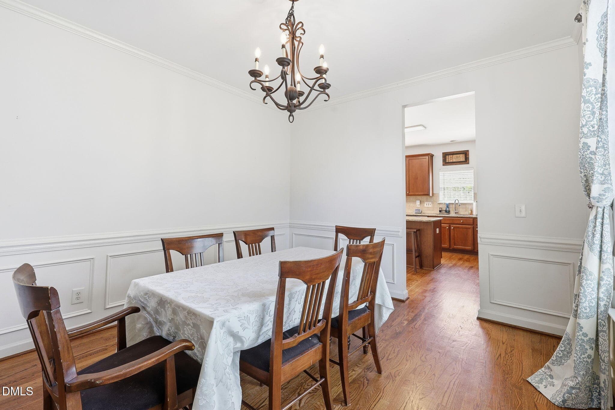 DIning to Kitchen - 526 Redford Place Drive, Rolesville, NC 27571