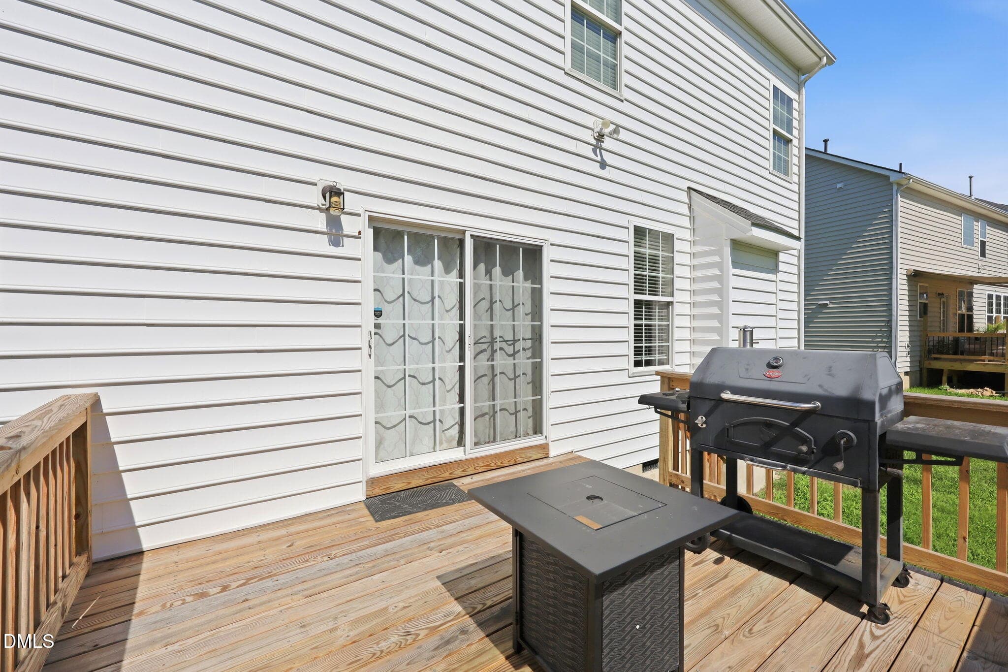 Back of House with deck - 526 Redford Place Drive, Rolesville, NC 27571